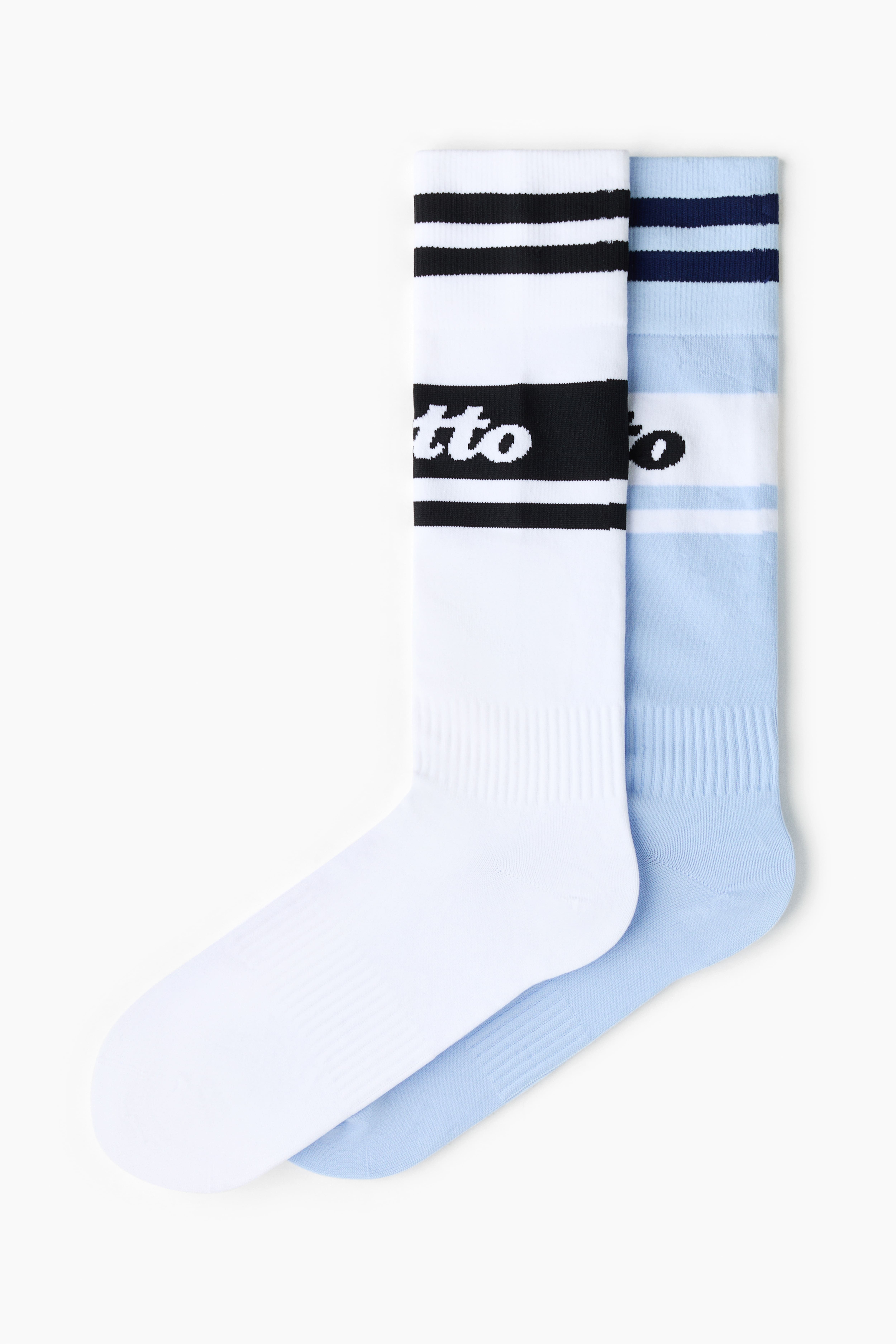 Lot de 2 paires chaussettes soccer