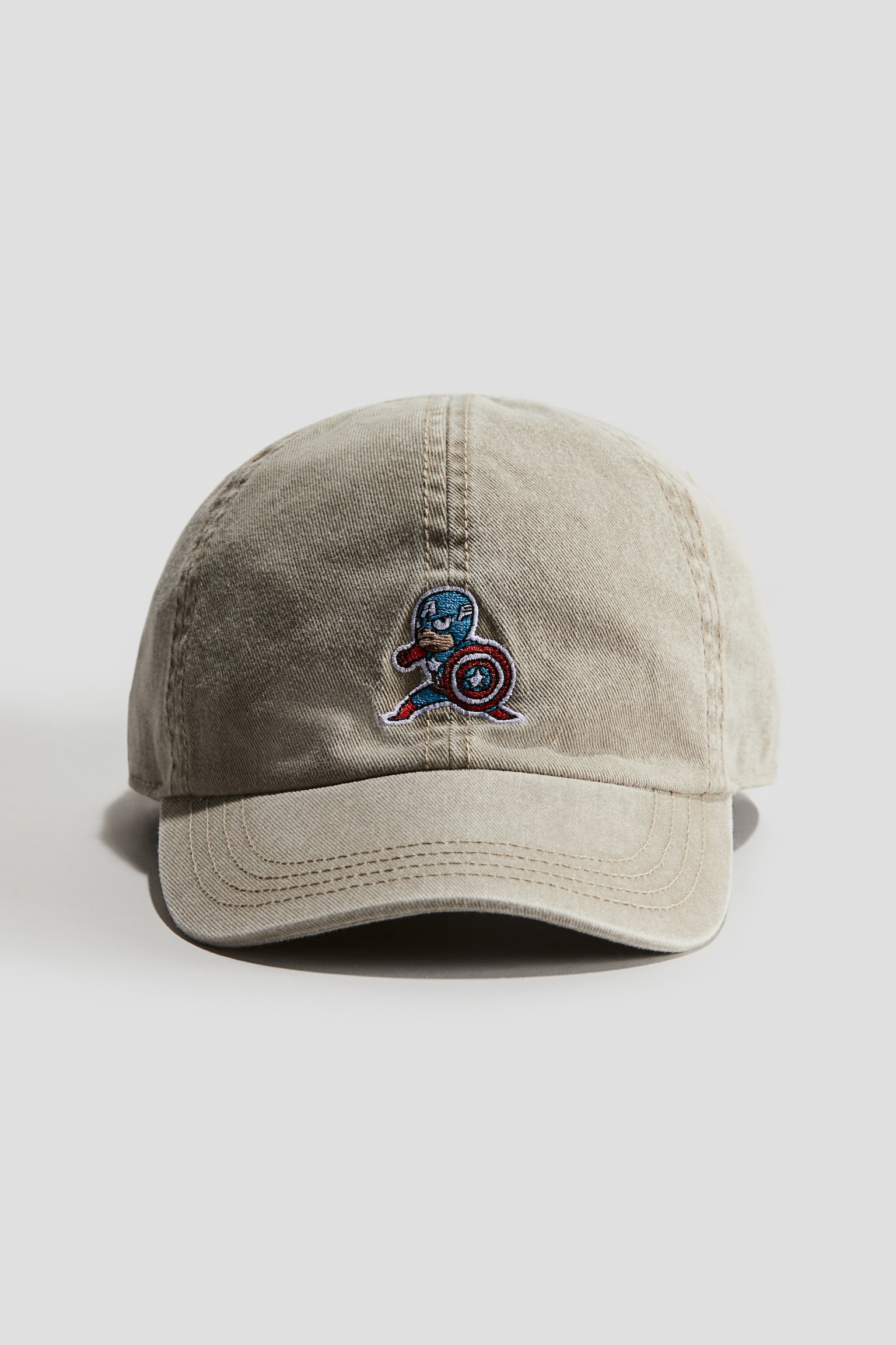 Design Detail Twill Cap - Mole/Captain America/Denim grey/Spider-Man - 1