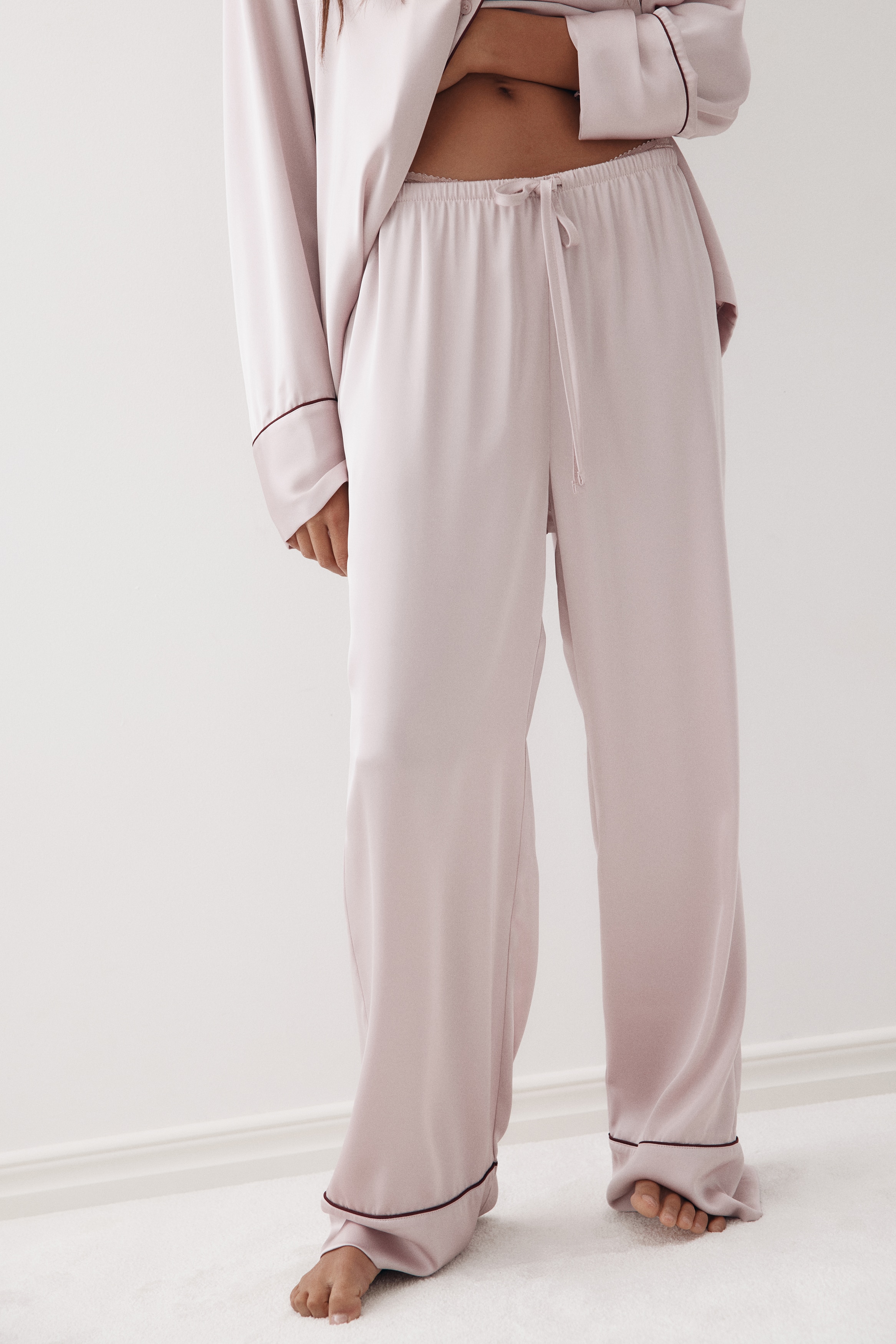 Satin pyjamas