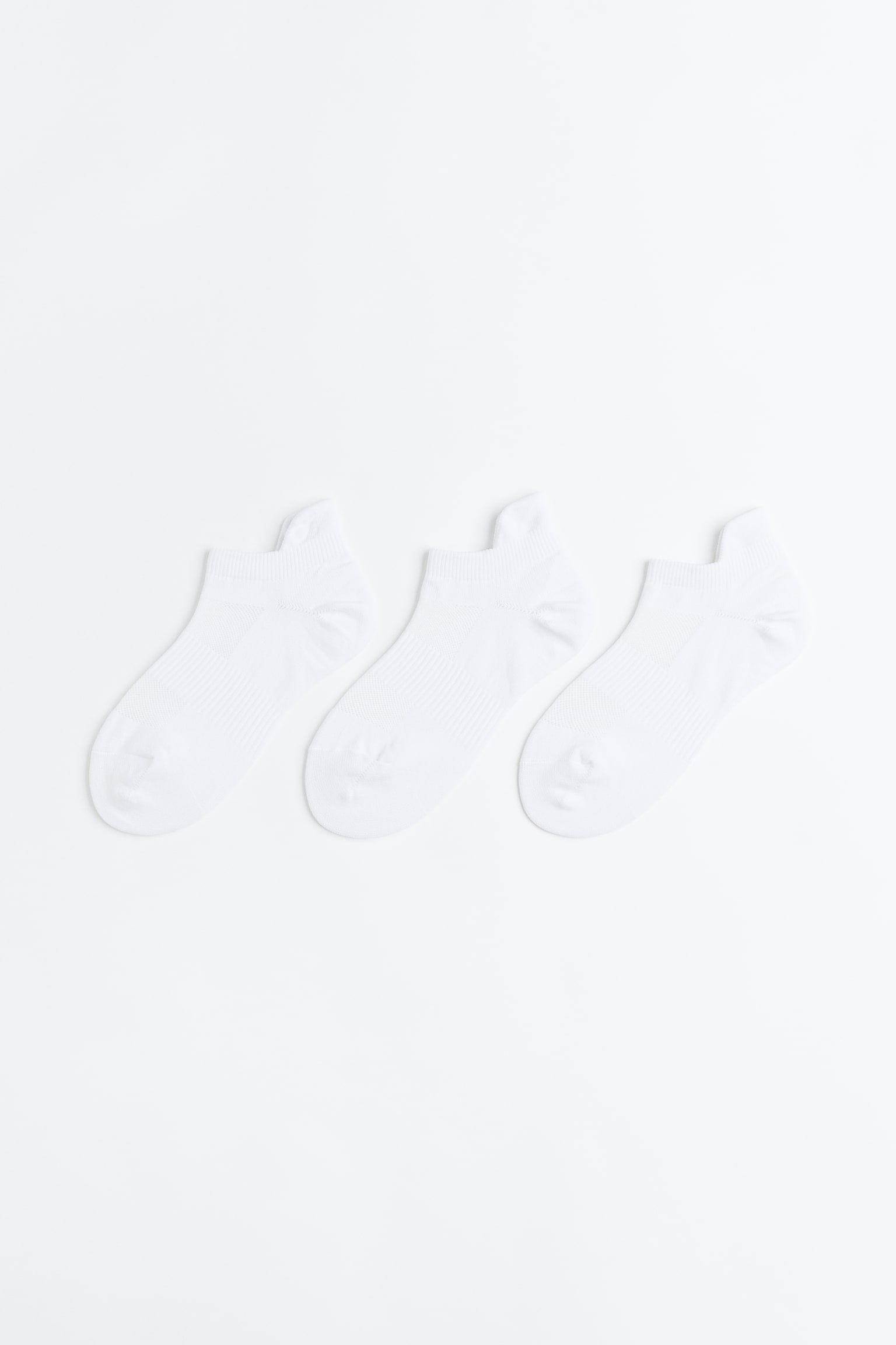 3-pack DryMove™ Sports Socks - White/Black - 1