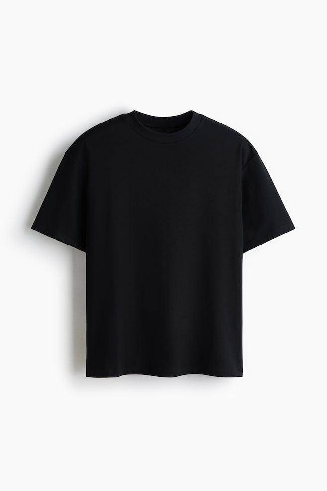 Cooling Relaxed Fit T-Shirt - Black/White/Dark brown/Gray melange/Dark beige/Beige/Gray melange - 1