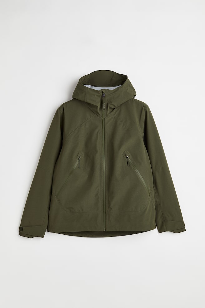 H&M+ StormMove™ 3-layer jacket - Dark khaki green - 1