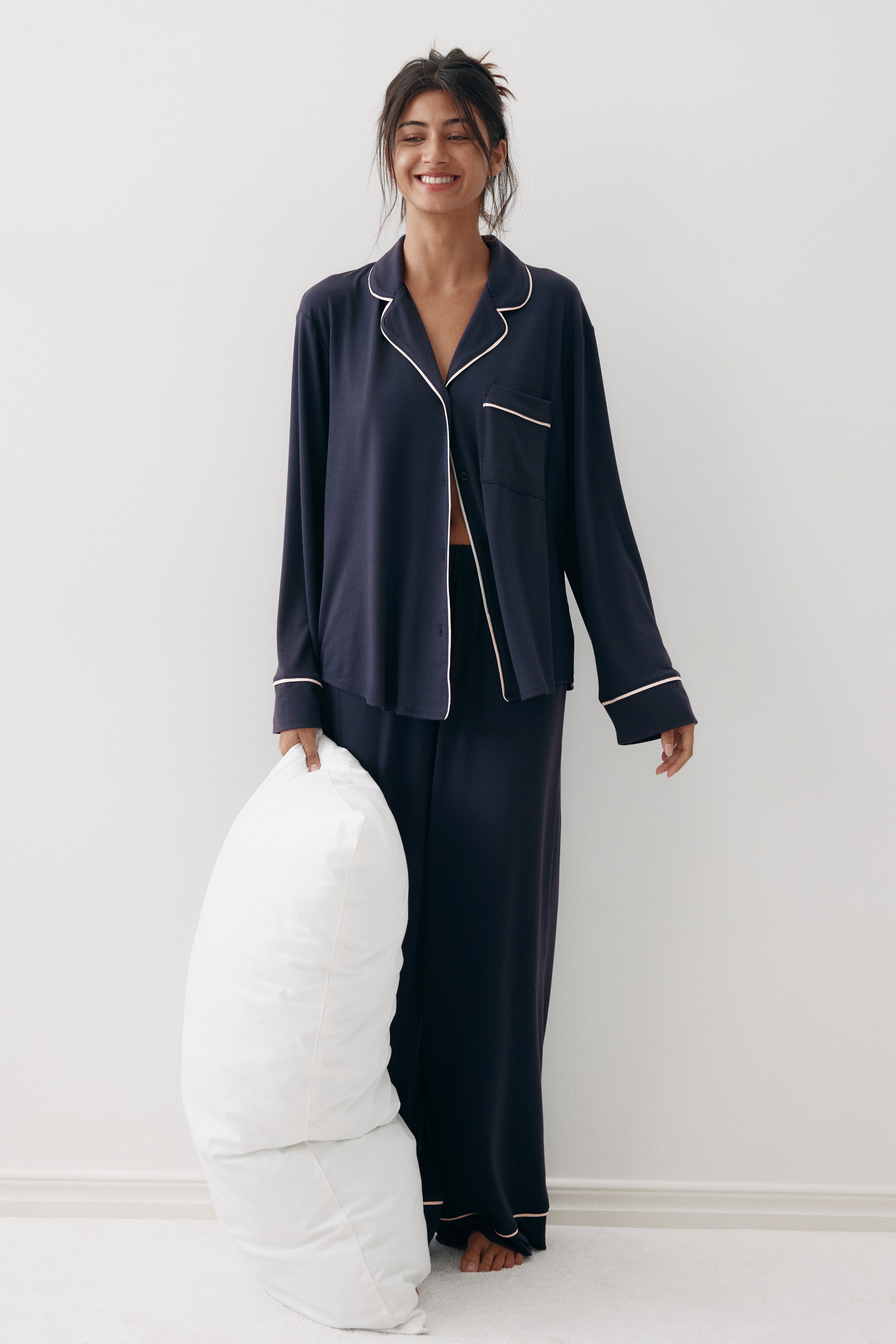 Viscose-blend pyjamas