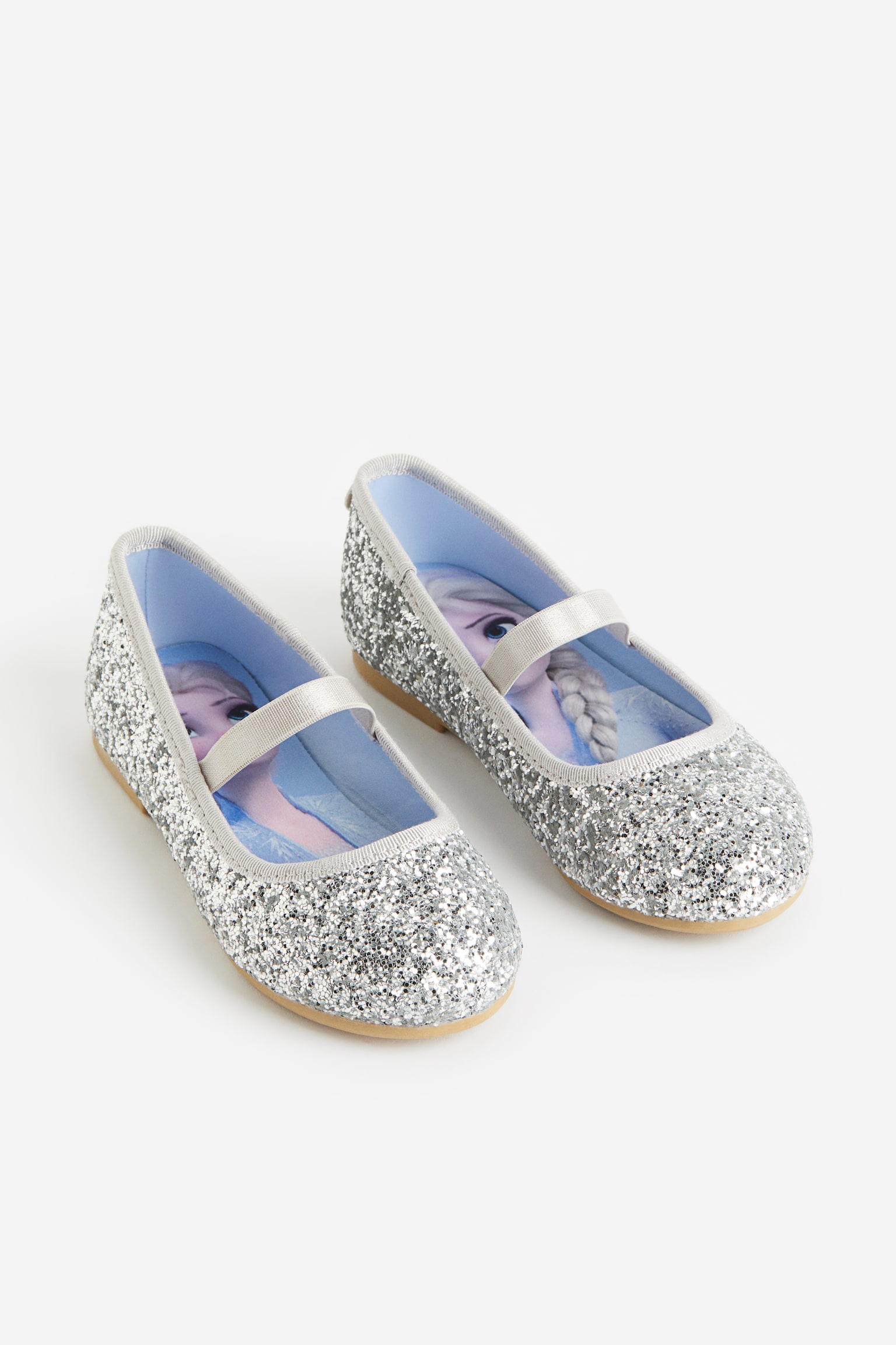 Glittery ballet pumps - Silver-coloured/Frozen/Silver-coloured/Frozen/Purple/Gabby's Dollhouse/White/Frozen - 1