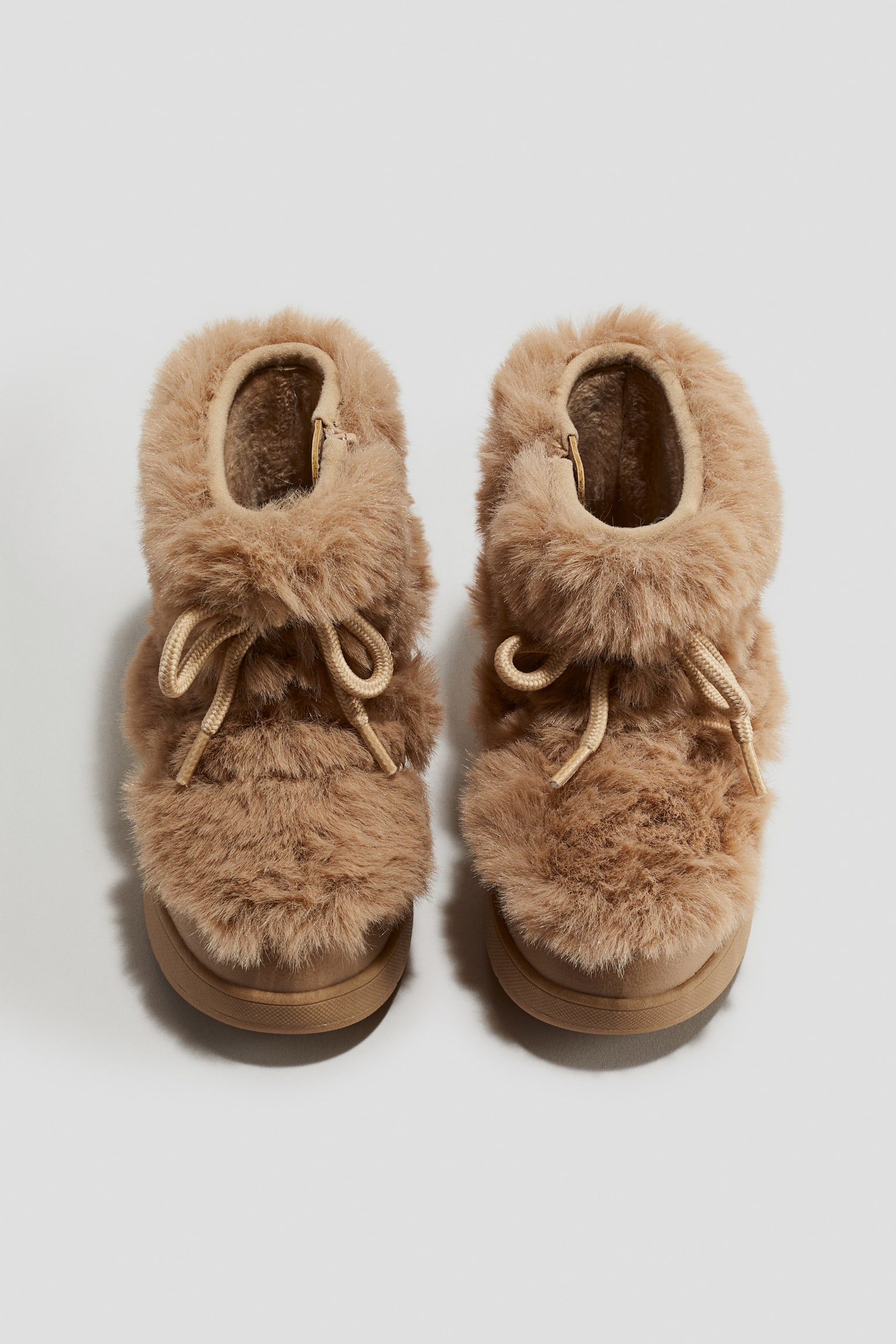 Детские ботинки H&M Warm-Lined Snow Boots, цвет: Бежевый — фото 2