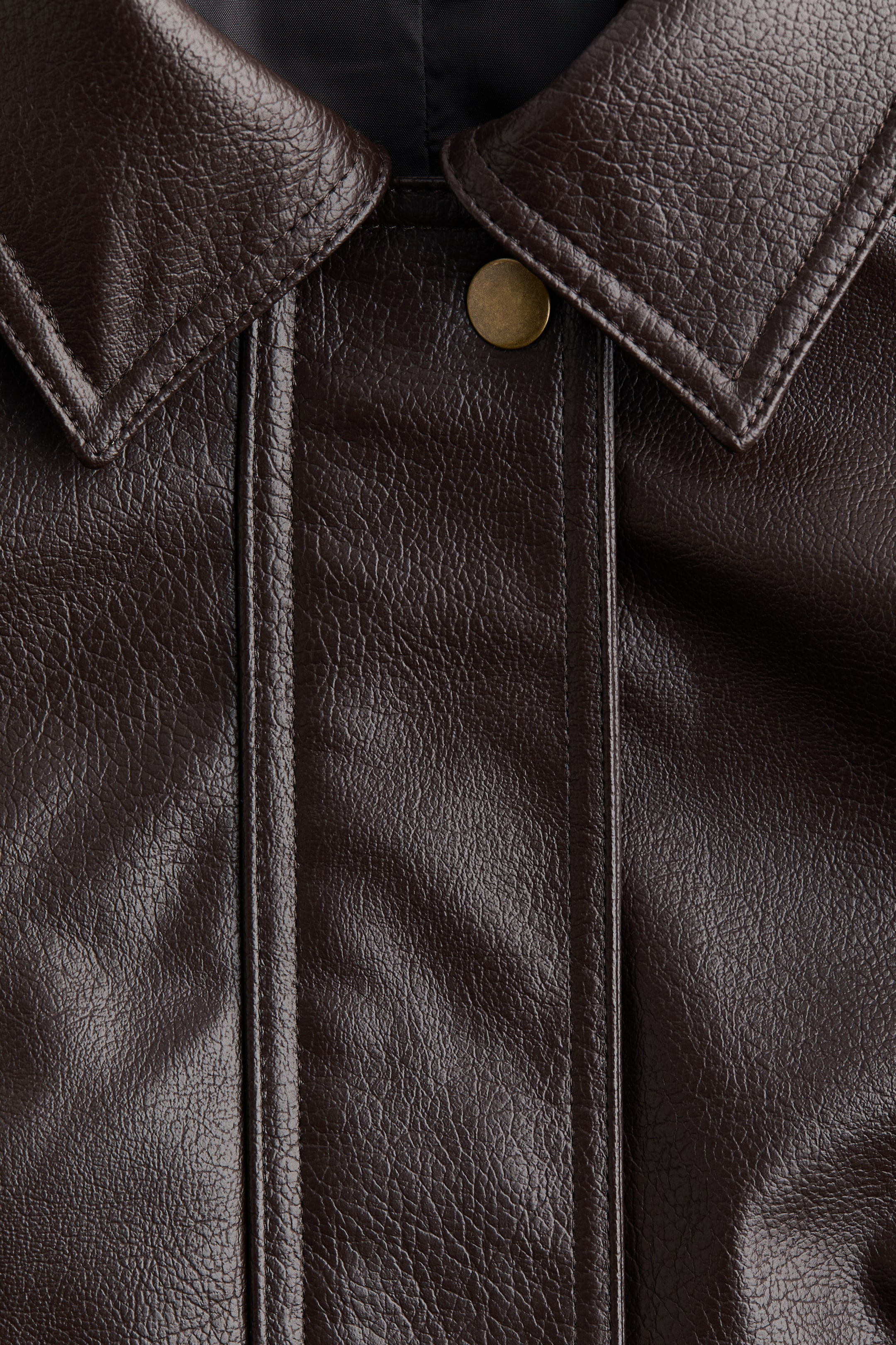 Coated Biker Jacket