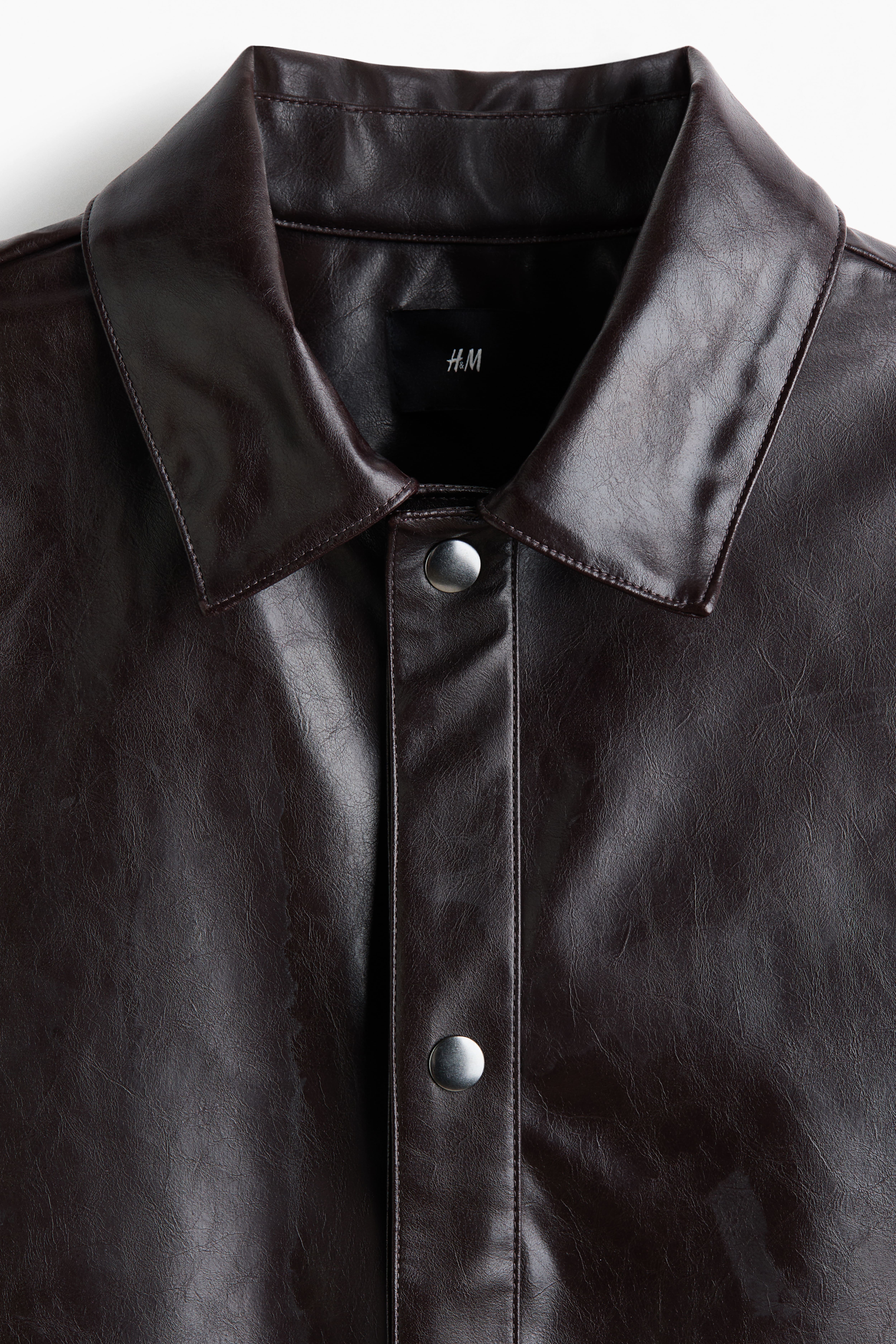 Coated Overshirt