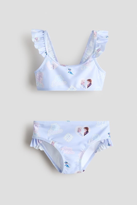 Детские купальники H&M Flounced Printed Two-Piece Swimsuit