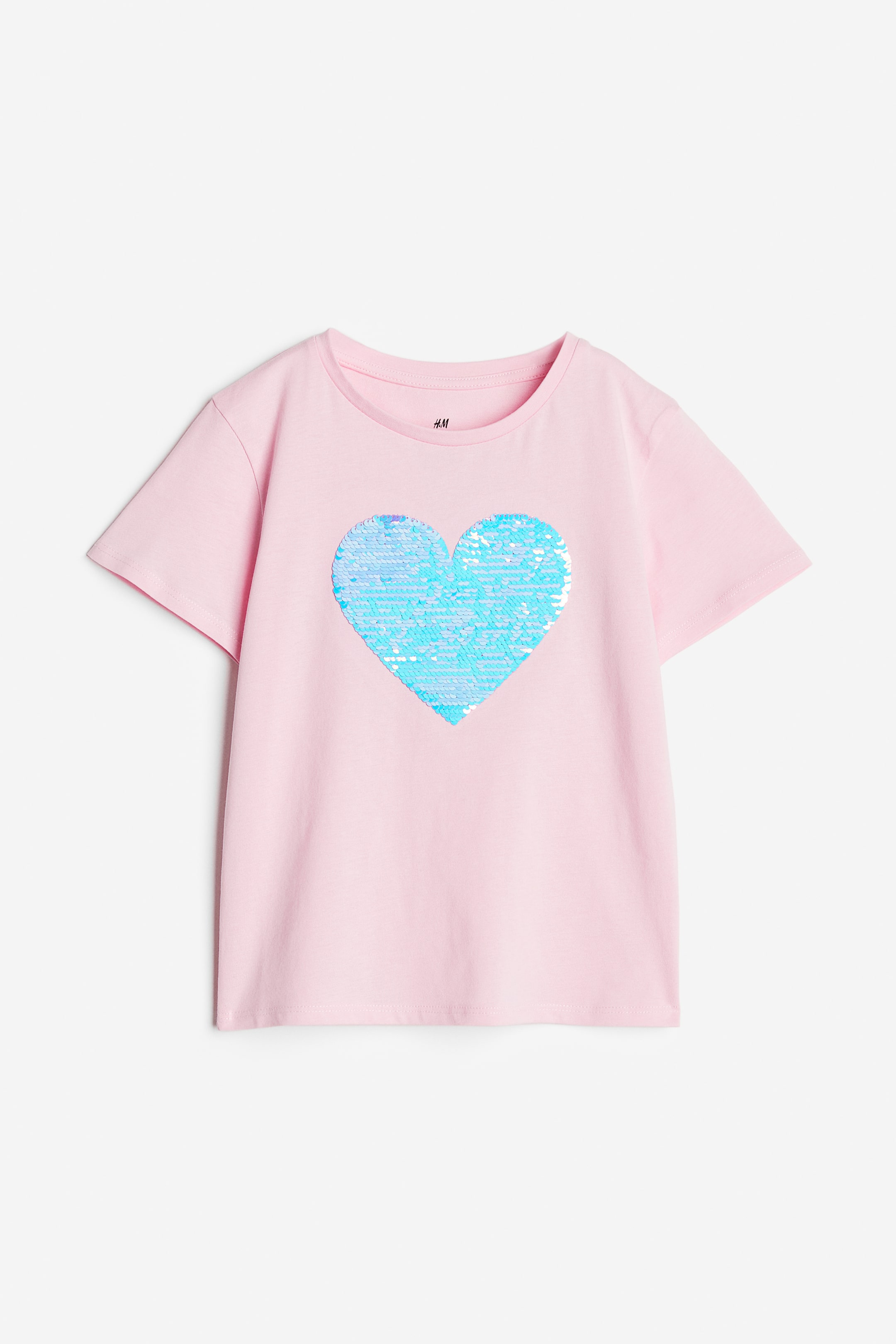 View larger image: Top - Light pink/Heart - Kids | H&M IN 1