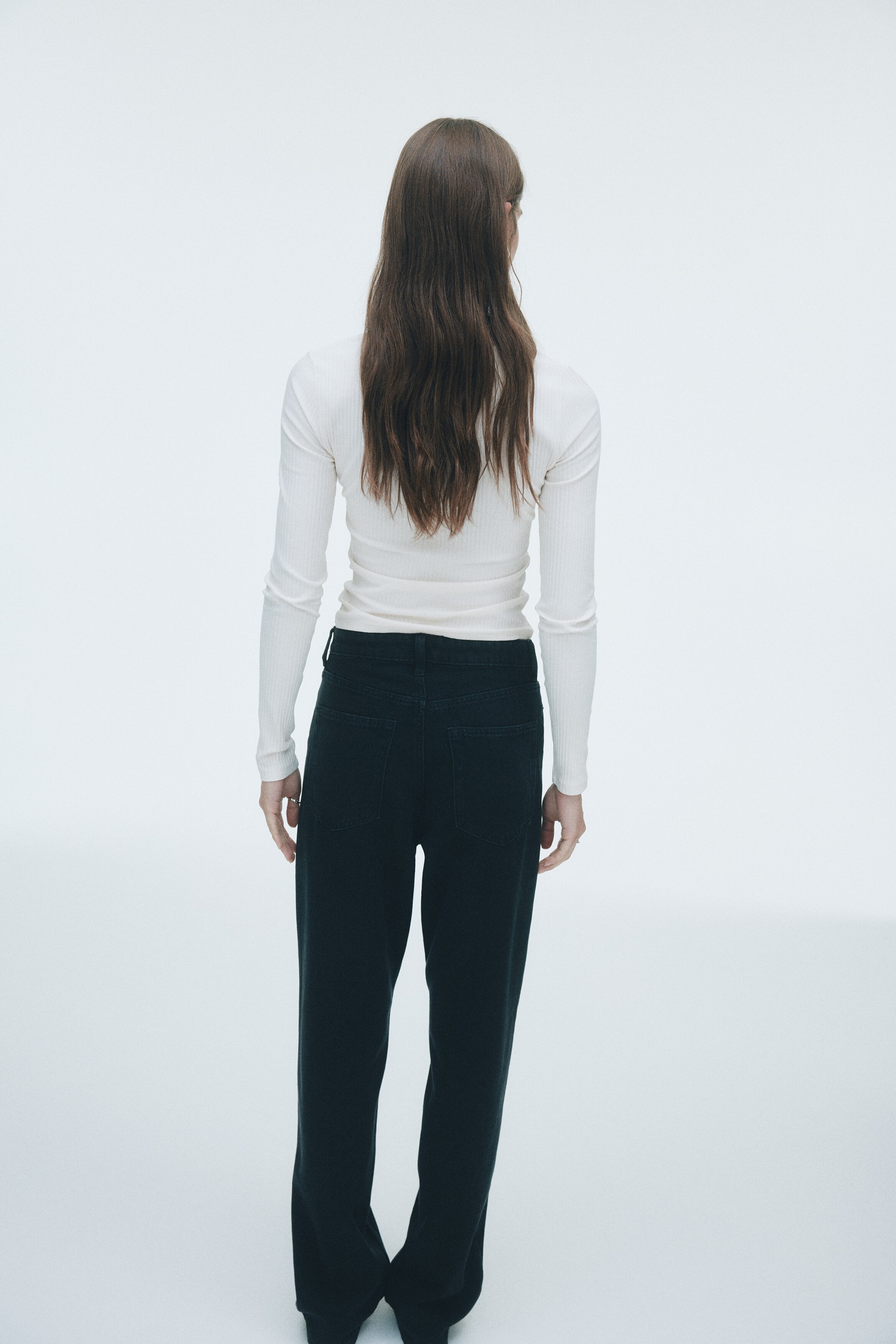 Straight High Jeans