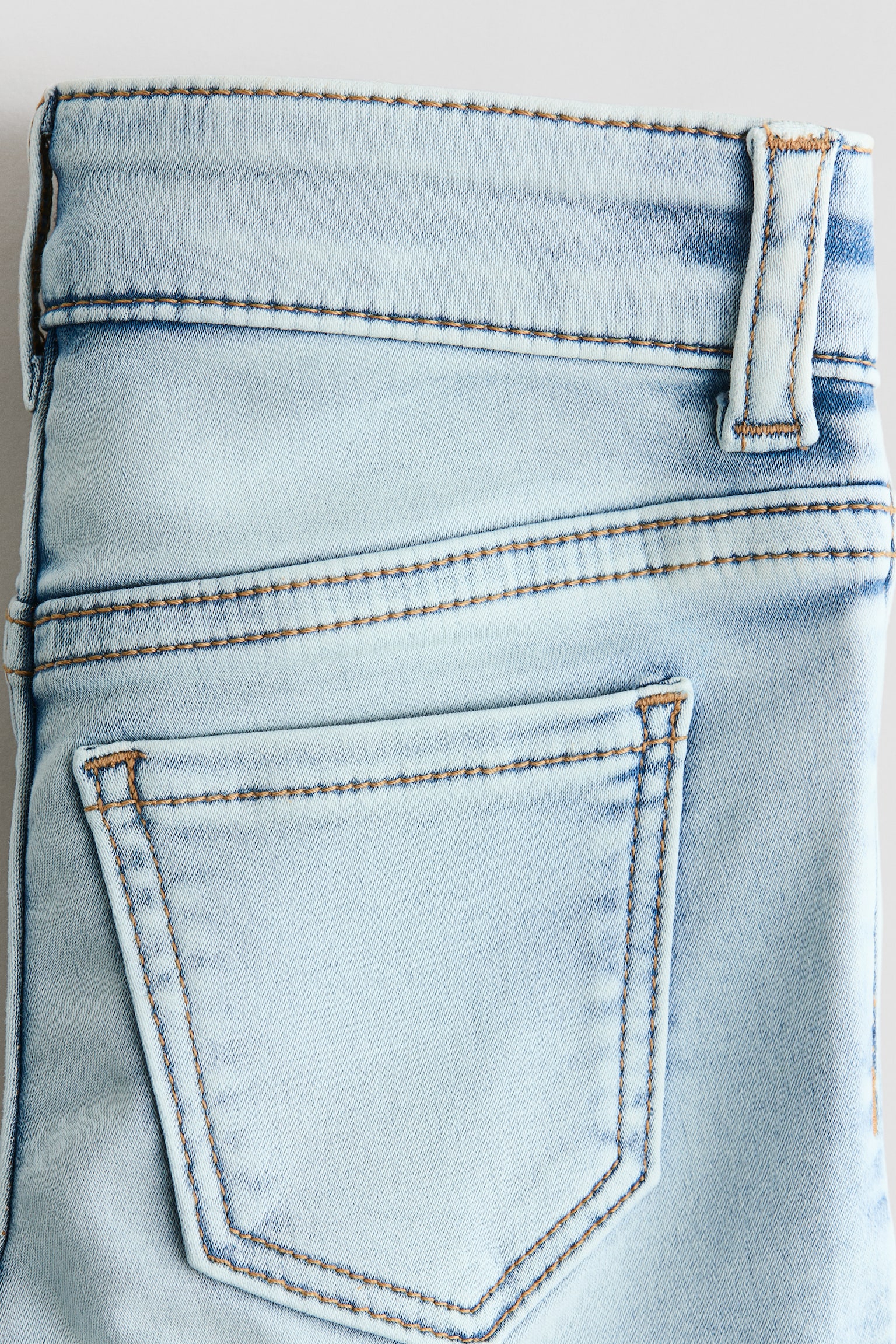 Super Soft Flared Leg Jeans - Bleu denim clair/Bleu denim foncé/Bleu denim - 5