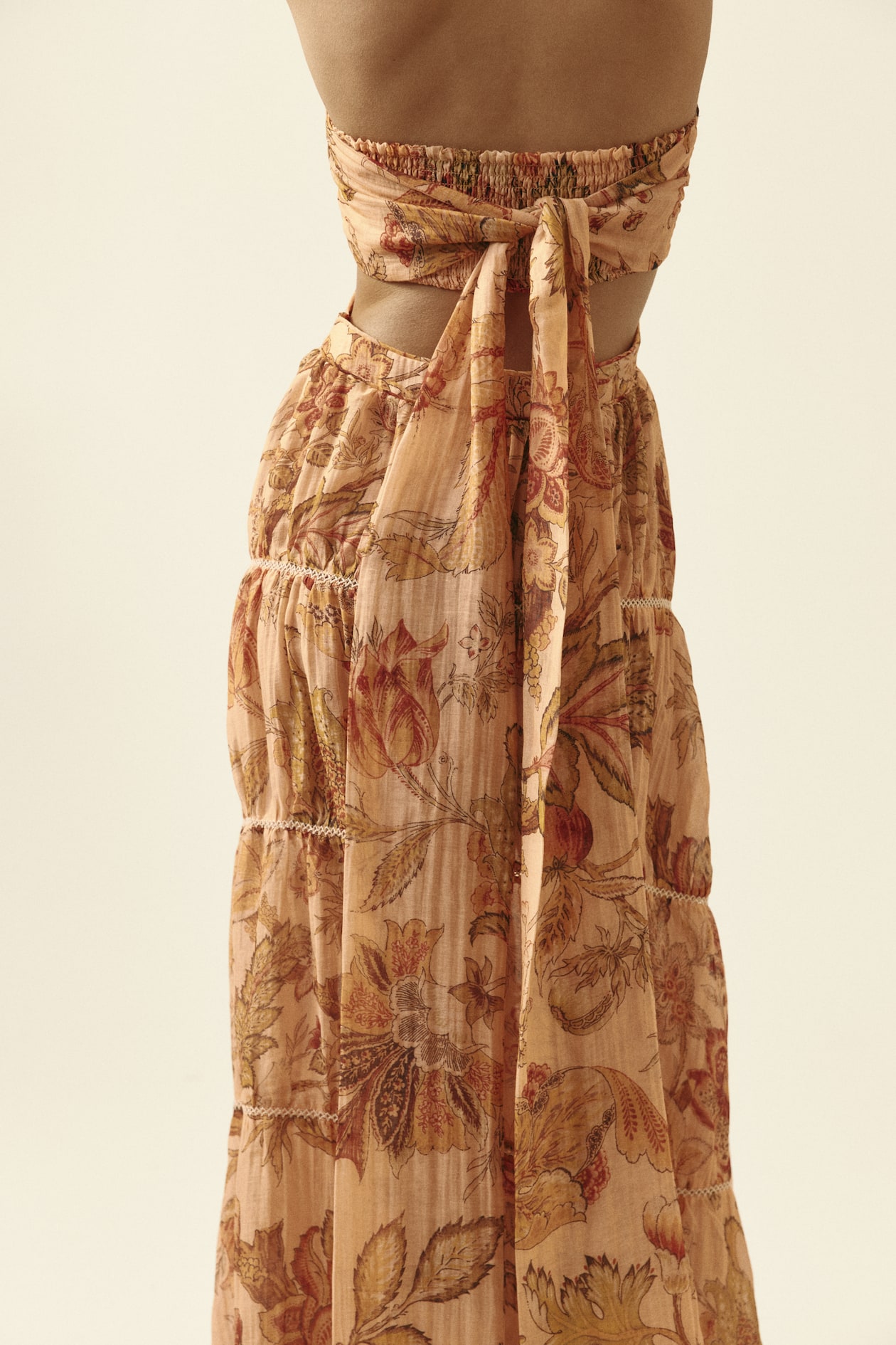 Tiered Bandeau Dress - image 4