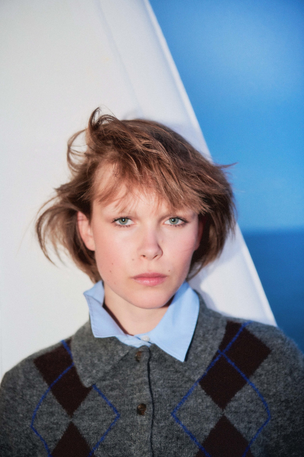Cardigan with Collar - image 4