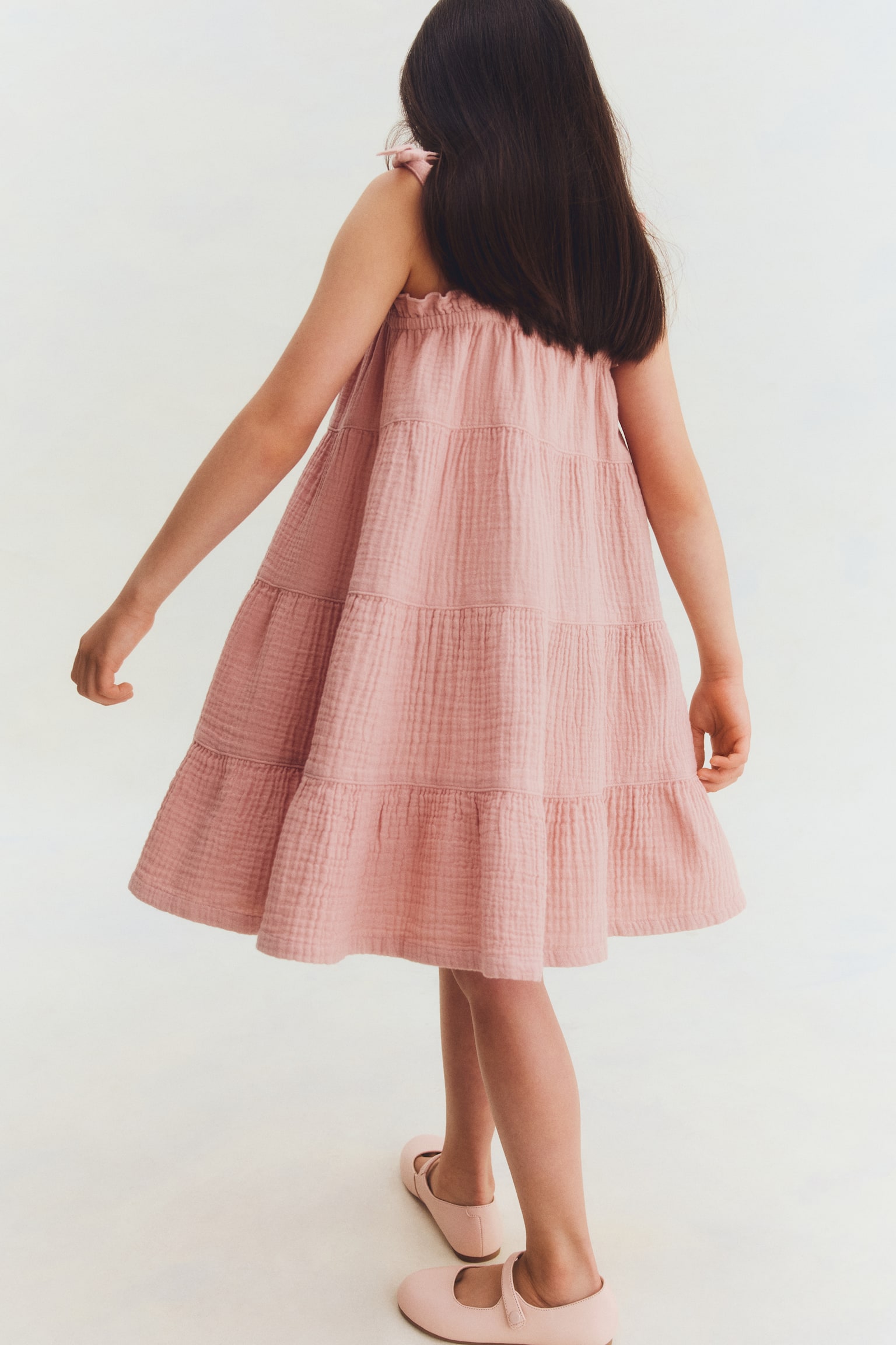 Cotton muslin dress - 4