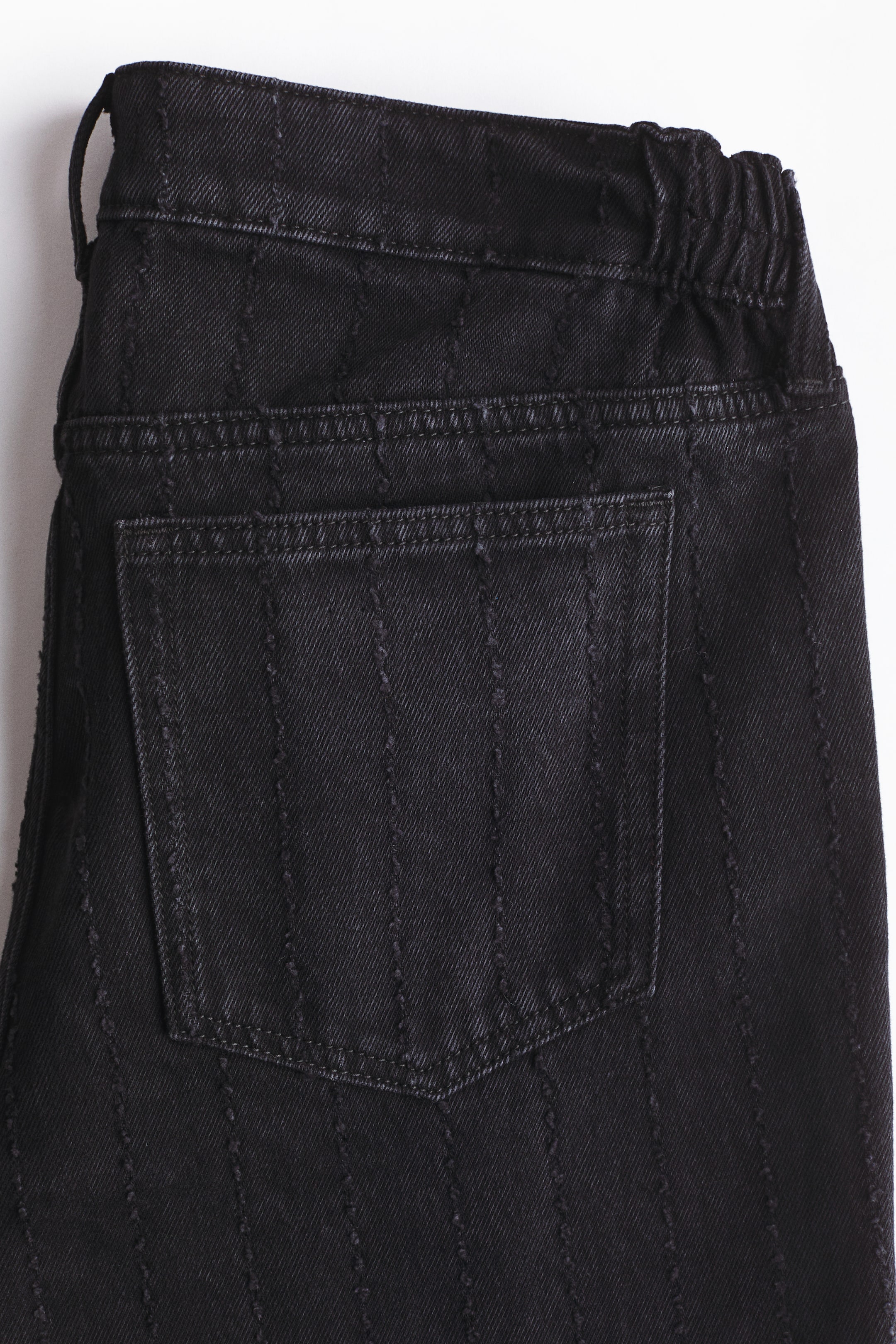 拡大画像を表示: MAMA Before & After wide jeans - ダークグレー - レディース | H&M JP 3