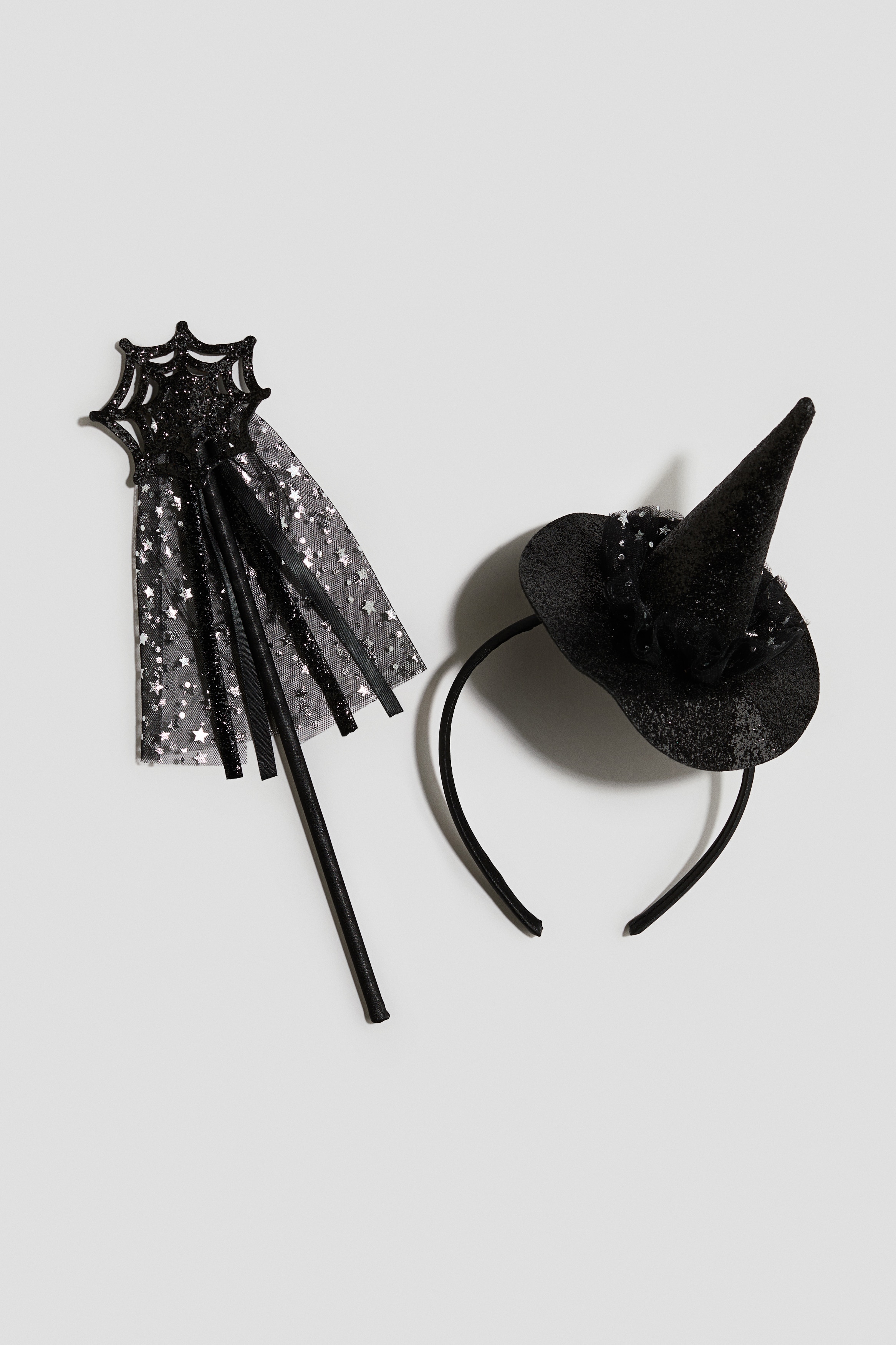 Tweedelige verkleedset - Black/Spider web