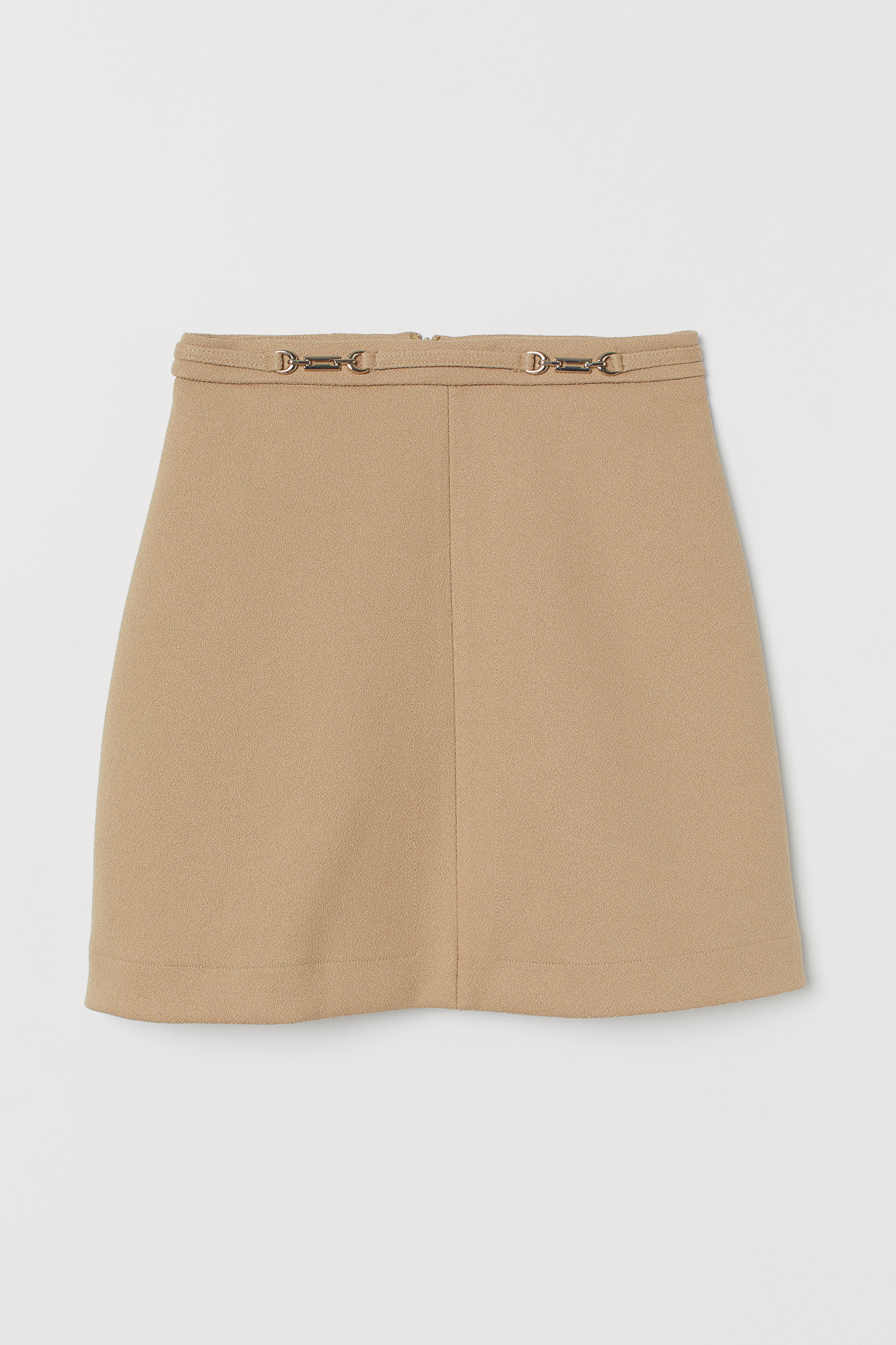 A line Skirt Beige Ladies H M CA