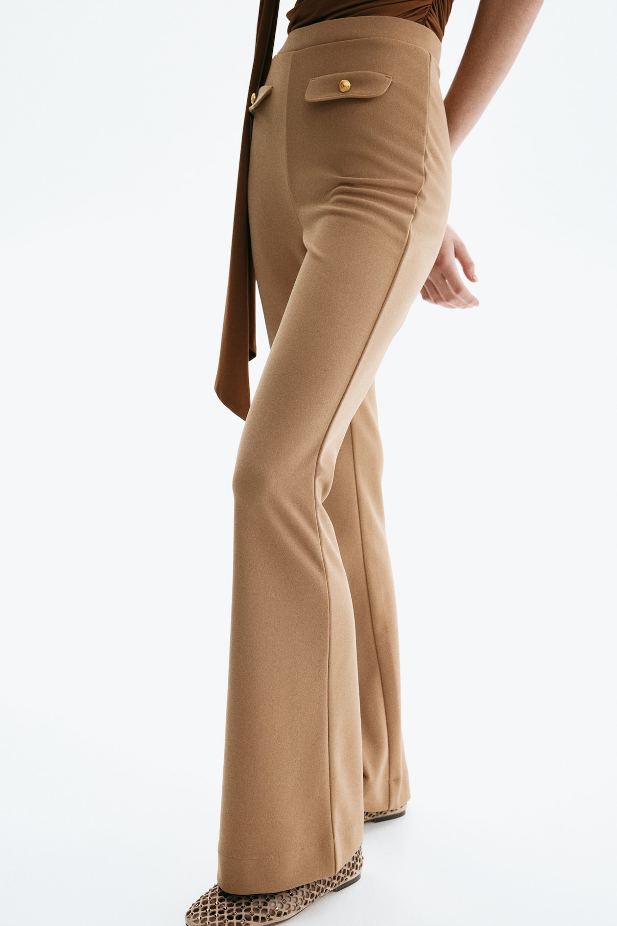Flared Ponte Pants - image 5
