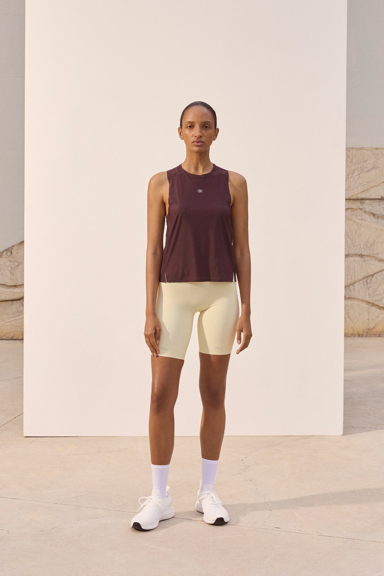Женский топ H&M Move Running with CoolMove™, цвет: Тёмный сливовый — фото 5