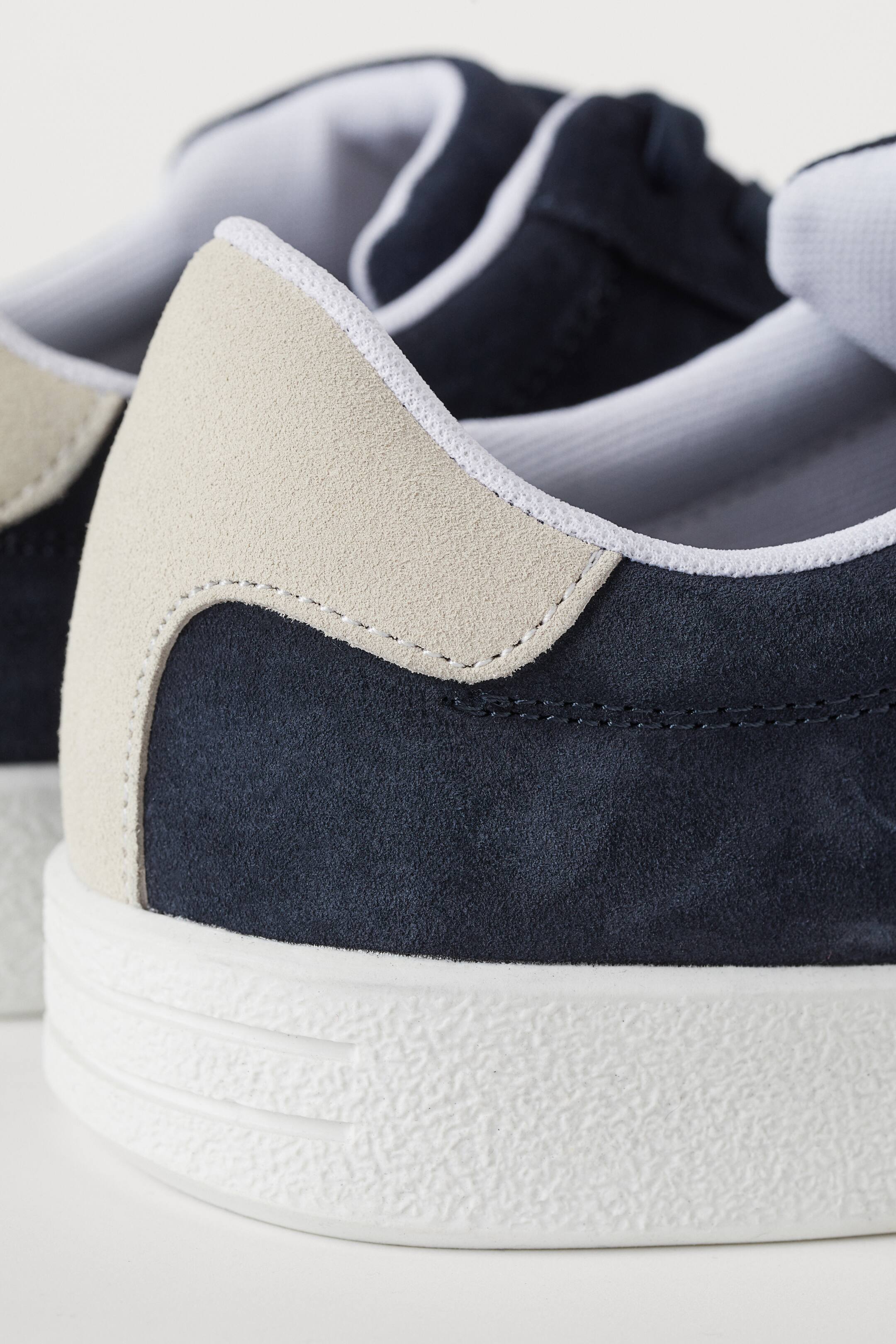 Grotere afbeelding bekijken: Suède sneakers - Donkerblauw - HEREN | H&M NL 3