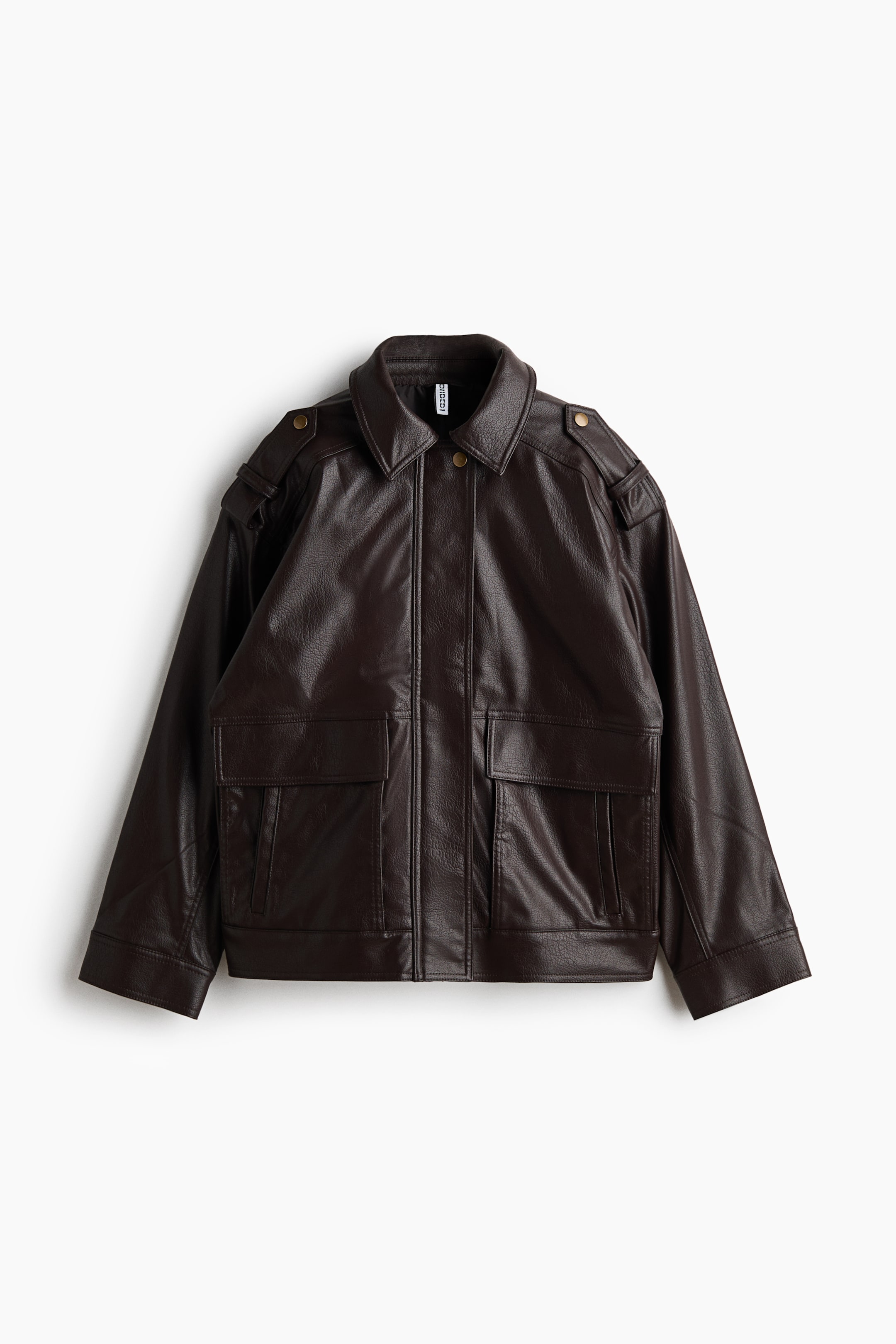 Coated Biker Jacket