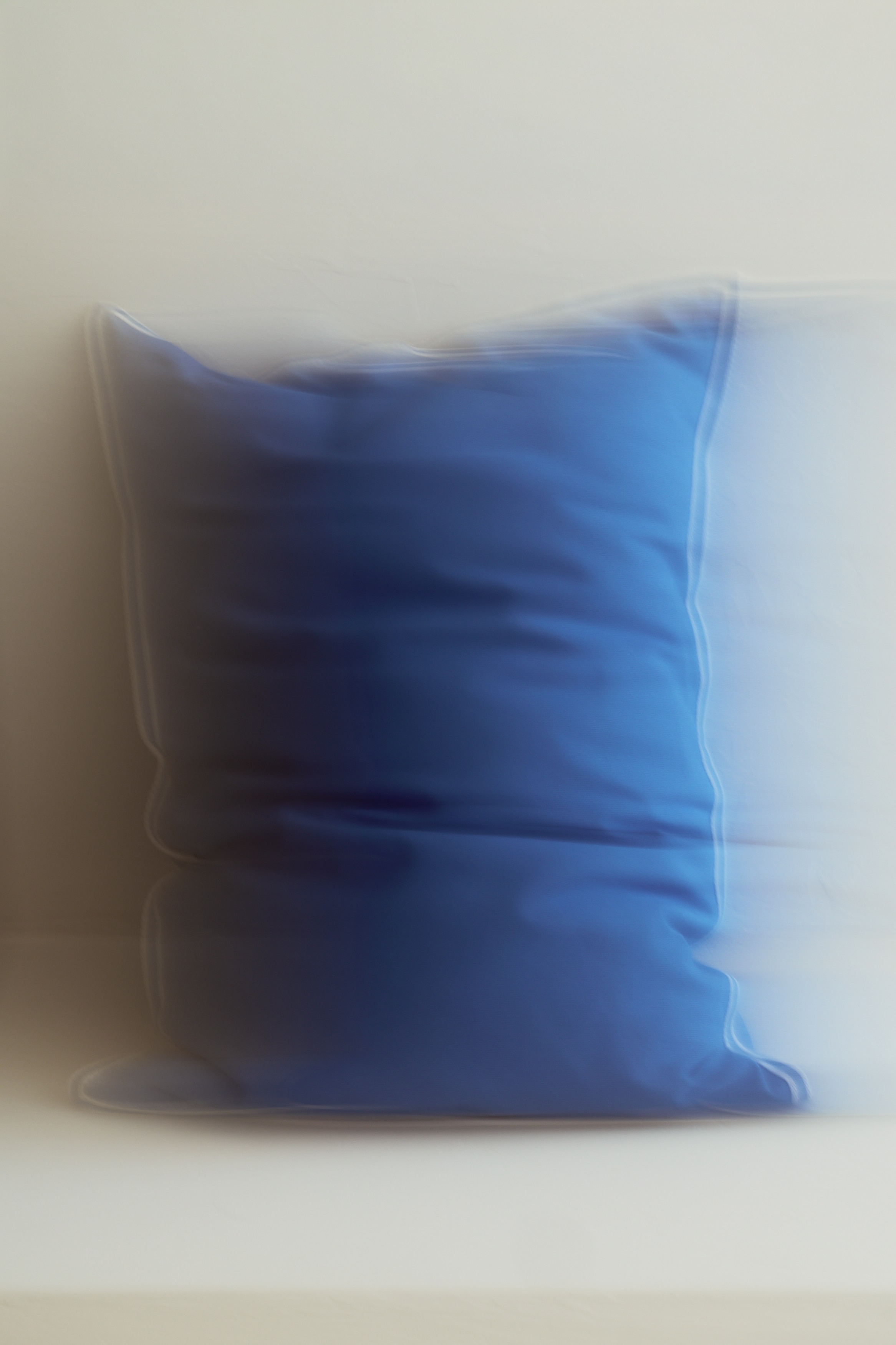 Copricuscino in tela di cotone - Blu acceso/Beige/Rosso acceso/Beige chiaro