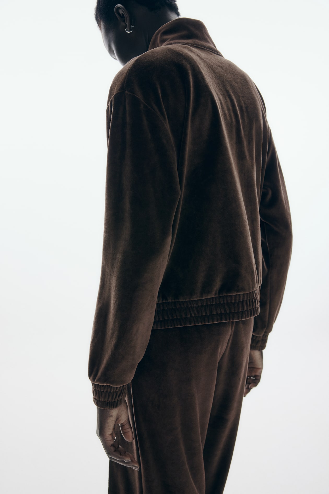 Velour Jacket with Zipper - image 2