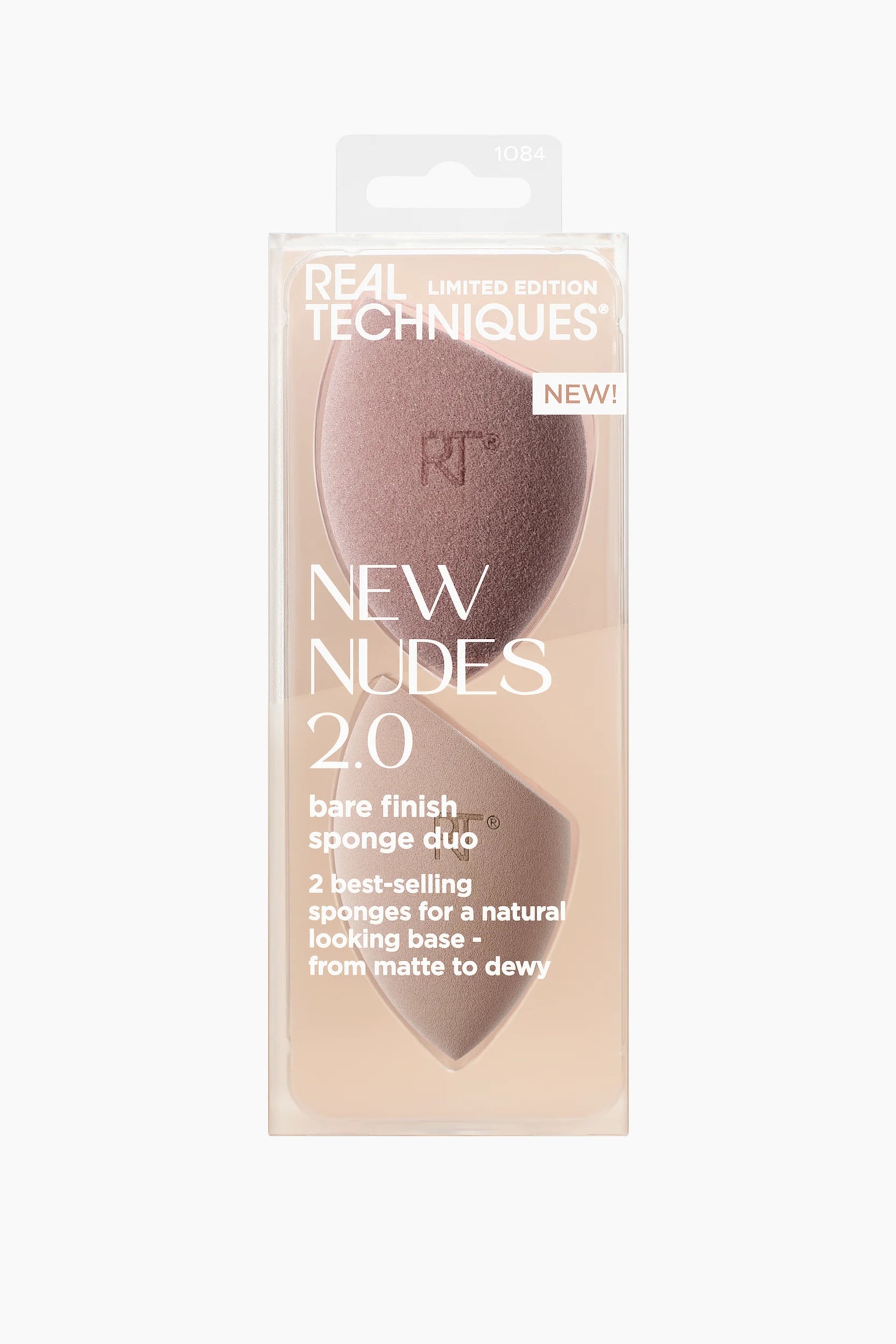 New Nudes 2.0 Bare Finish Sponge Duo - Beige - 5