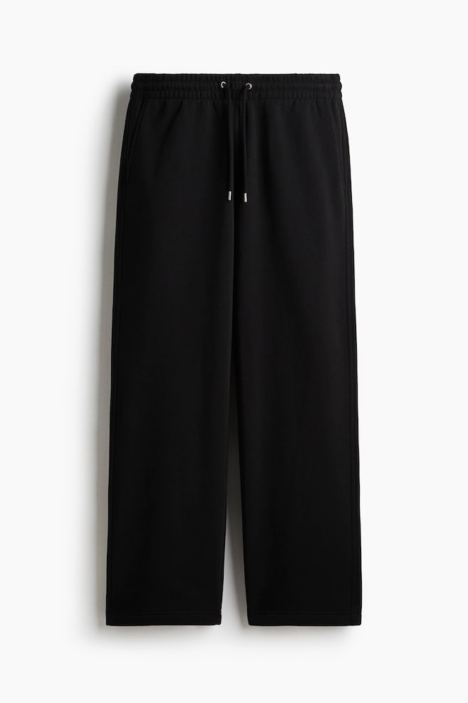 Loose-Fit Sweatpants - Black/Light gray melange/Navy blue/Brown/Light gray - 1