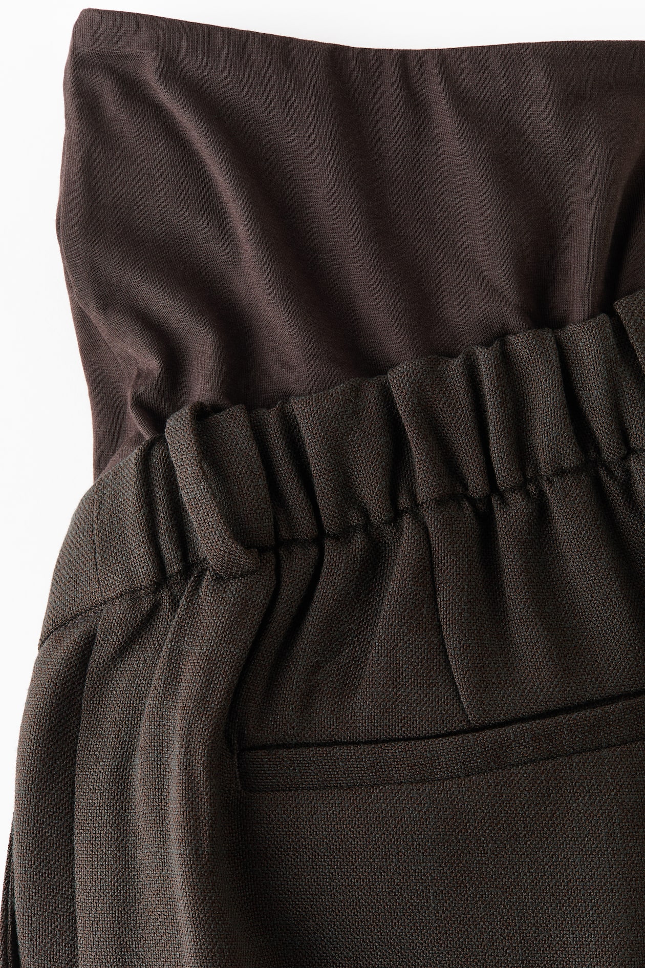 MAMA Wide-Leg Dress Pants - image 2