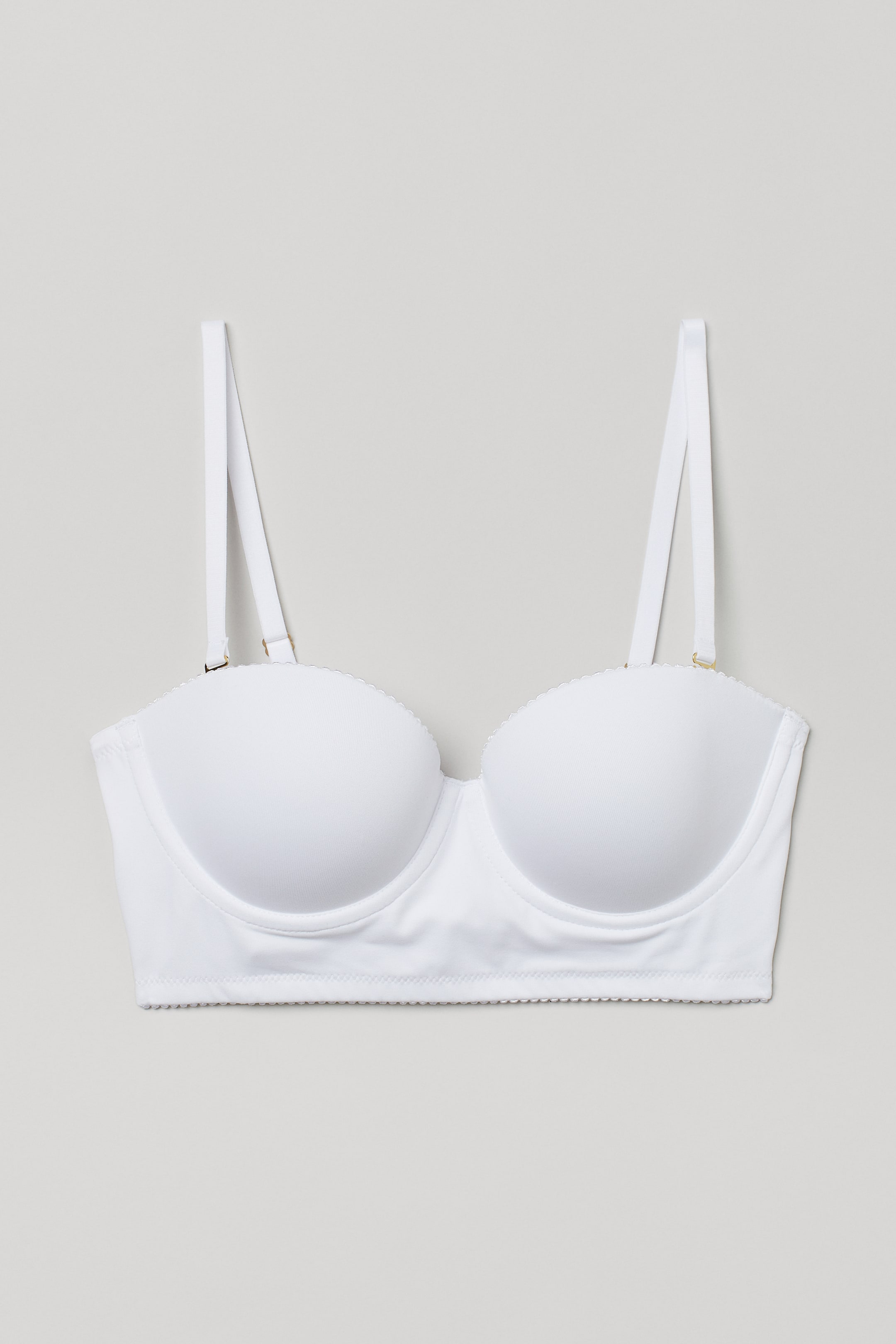View larger image: Padded bralette - White - Ladies | H&M IN 1
