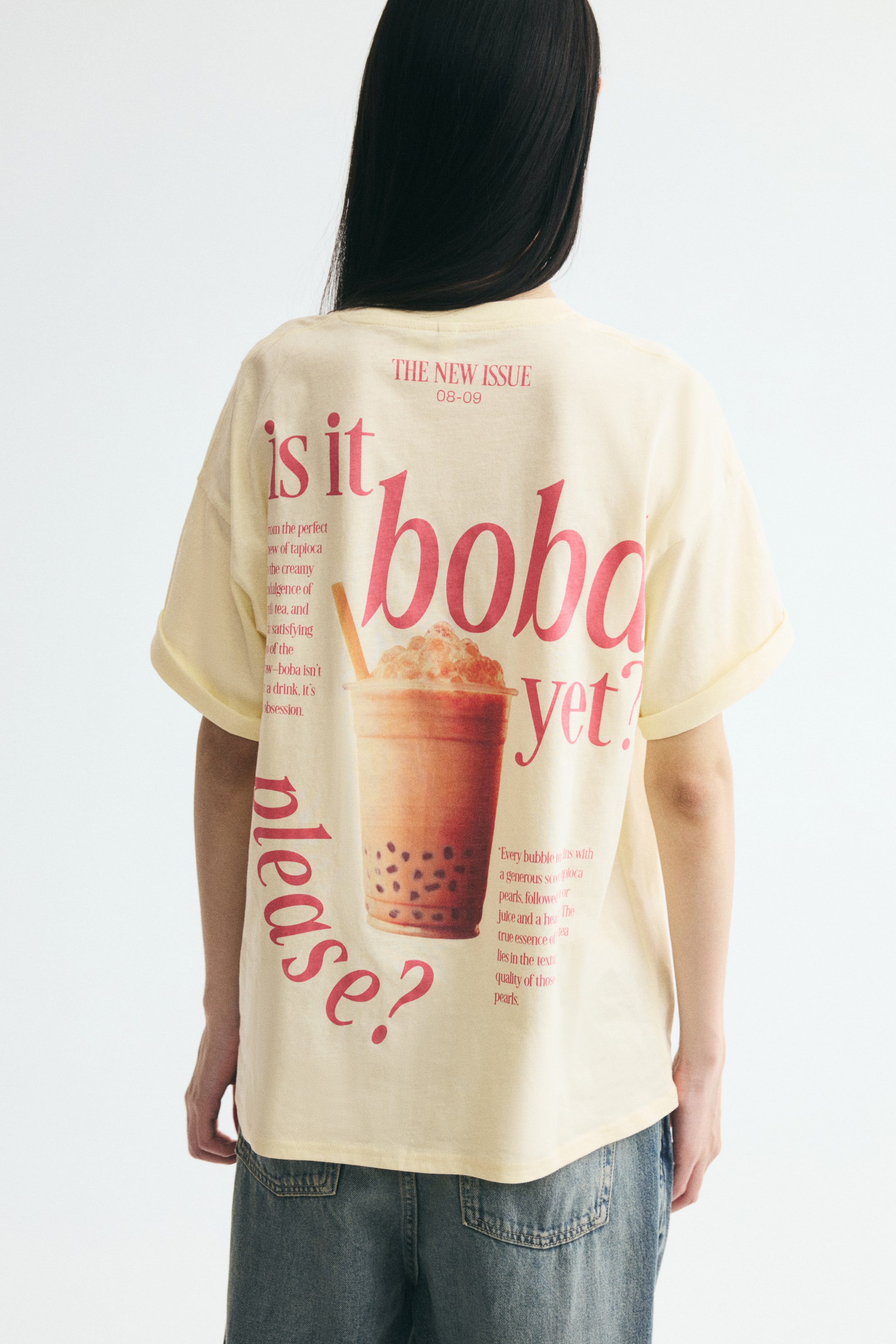 T-shirt ample imprimé