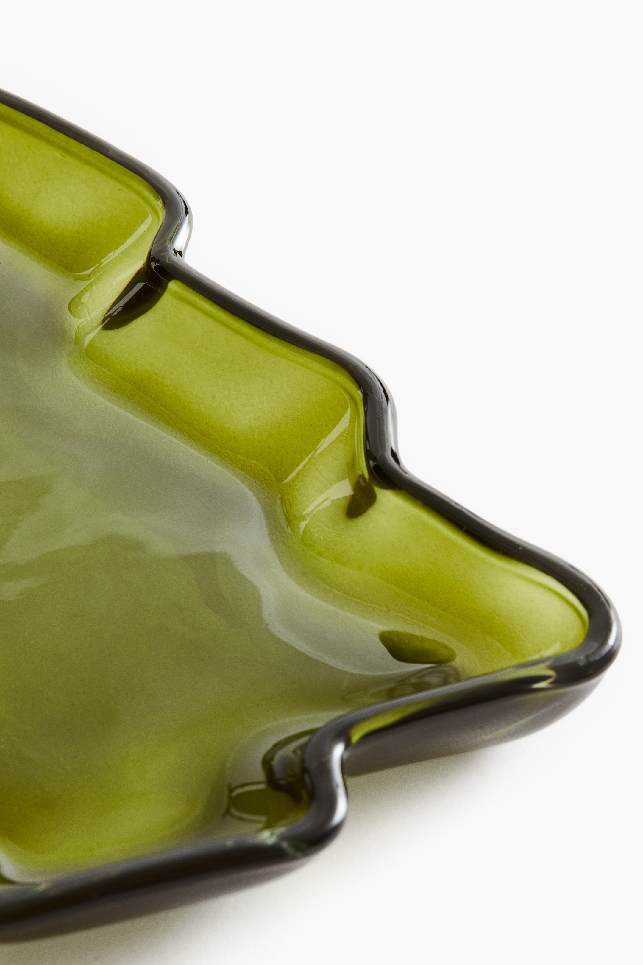 Tree-Shaped Glass Tray