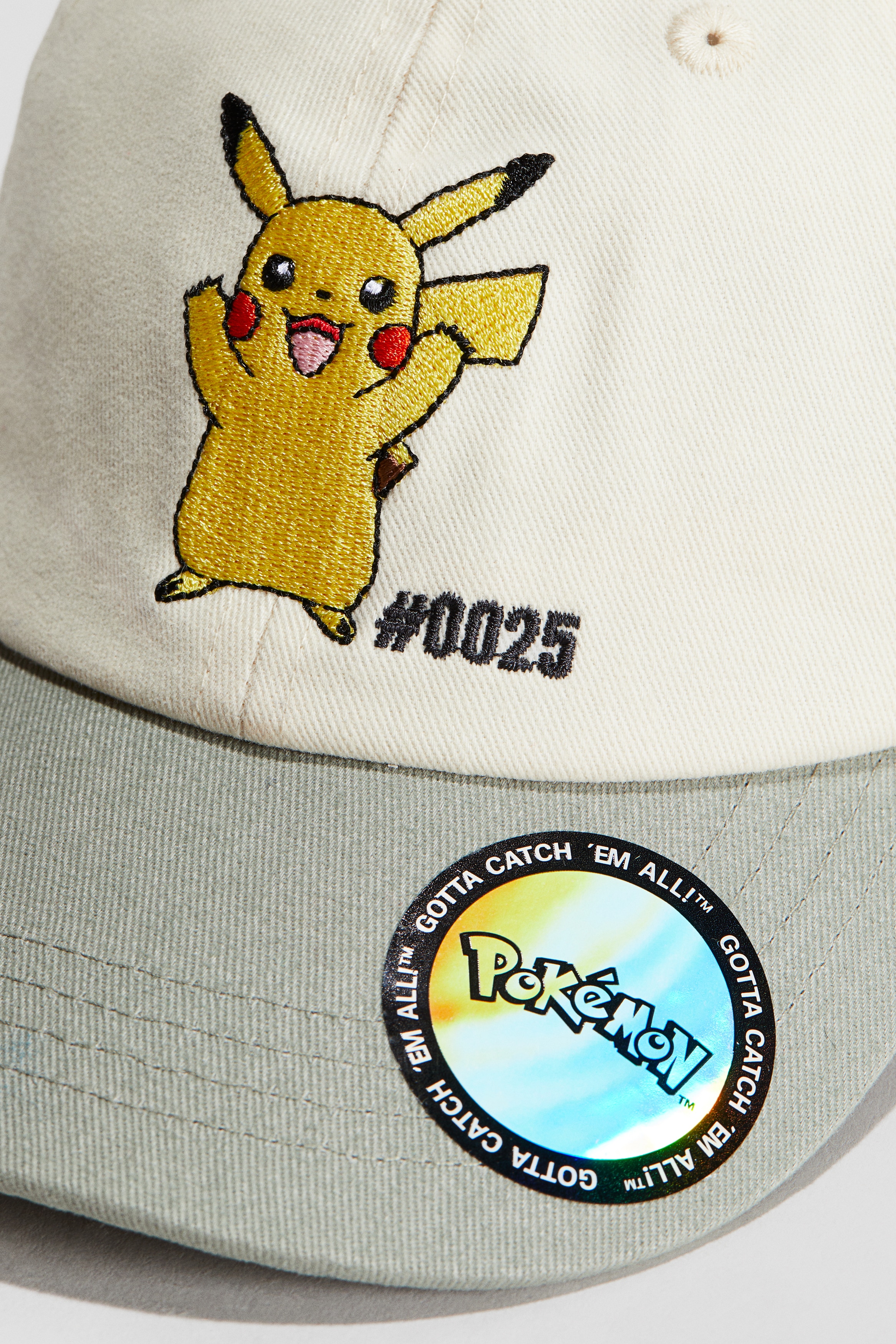ディテールコットンキャップ - ベージュ／ポケモン - Kids | H&M JP