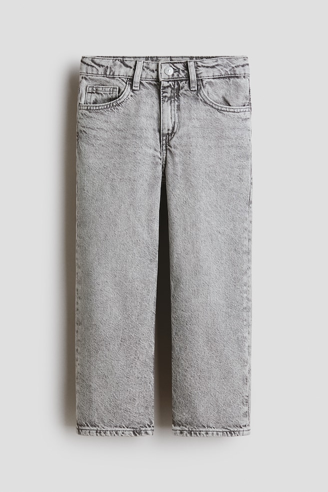 Loose Fit Jeans - Licht denimgrijs/Denimblauw/Licht denimblauw/Zwart/Denimblauw - 1