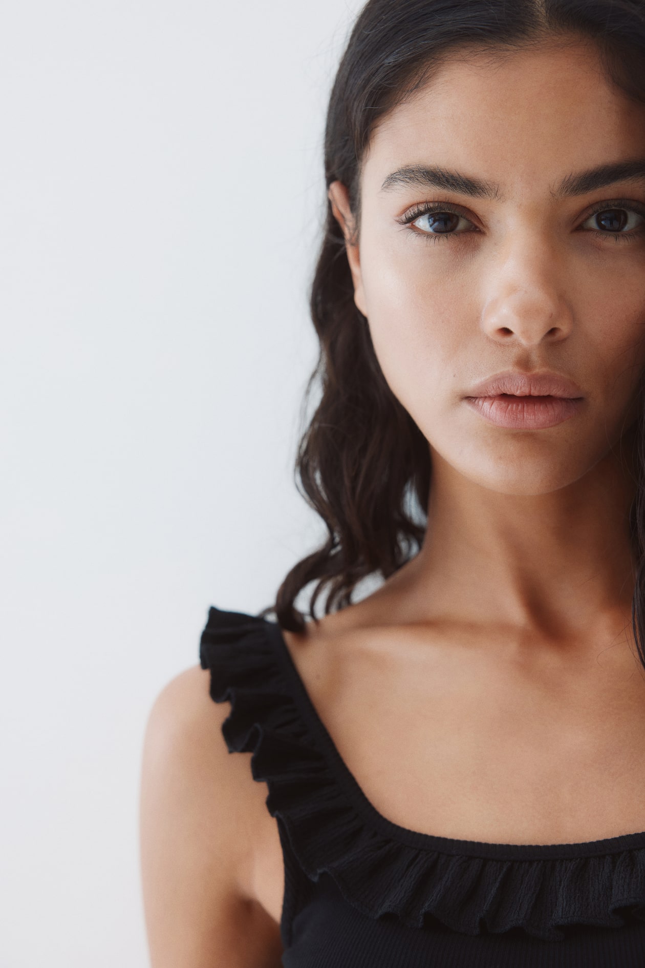 Ruffle-Trimmed Tank Top - image 2