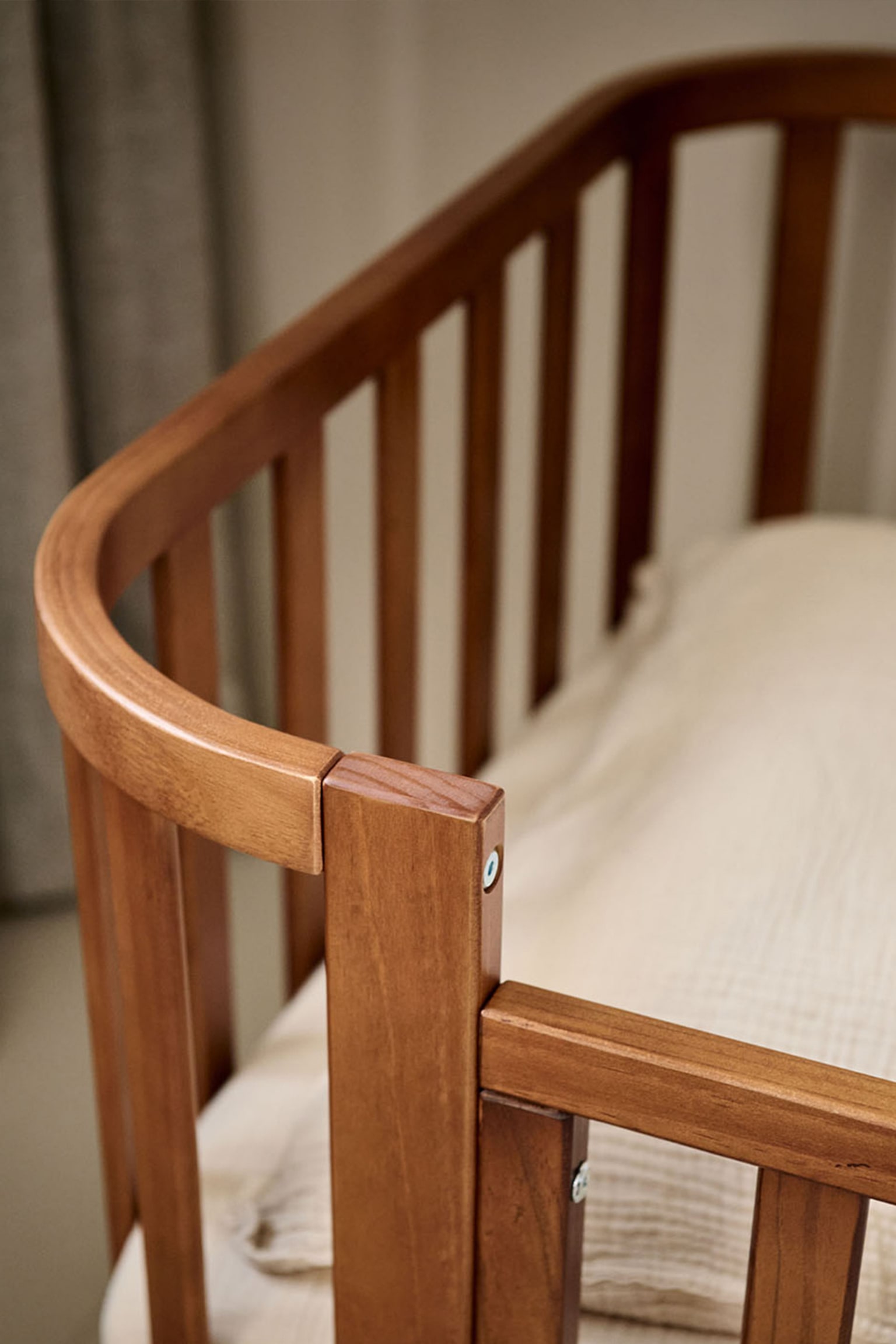 Ovaal Peuterbed - Cocoon - Walnoot - 5