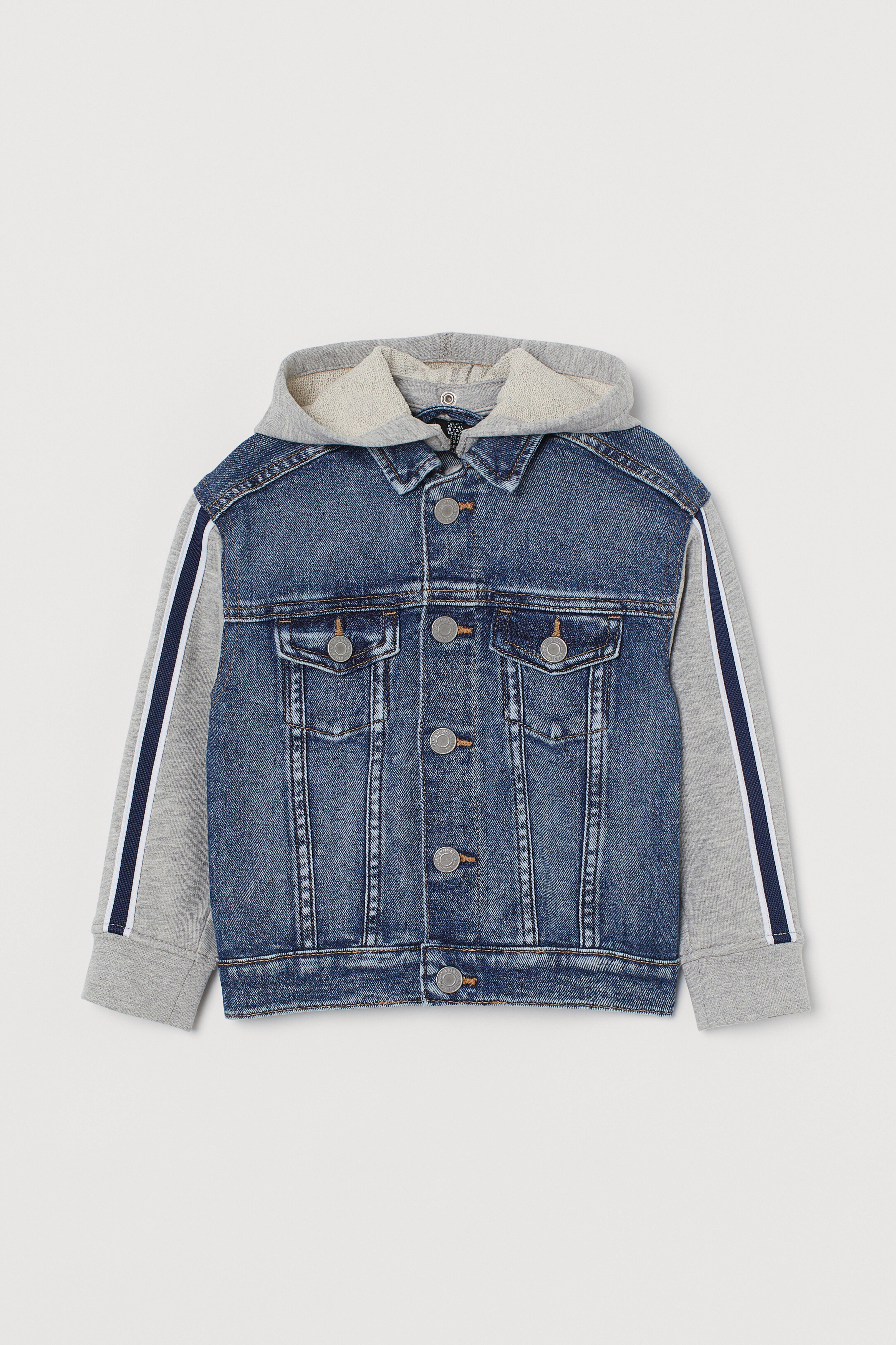 Hooded Denim Jacket