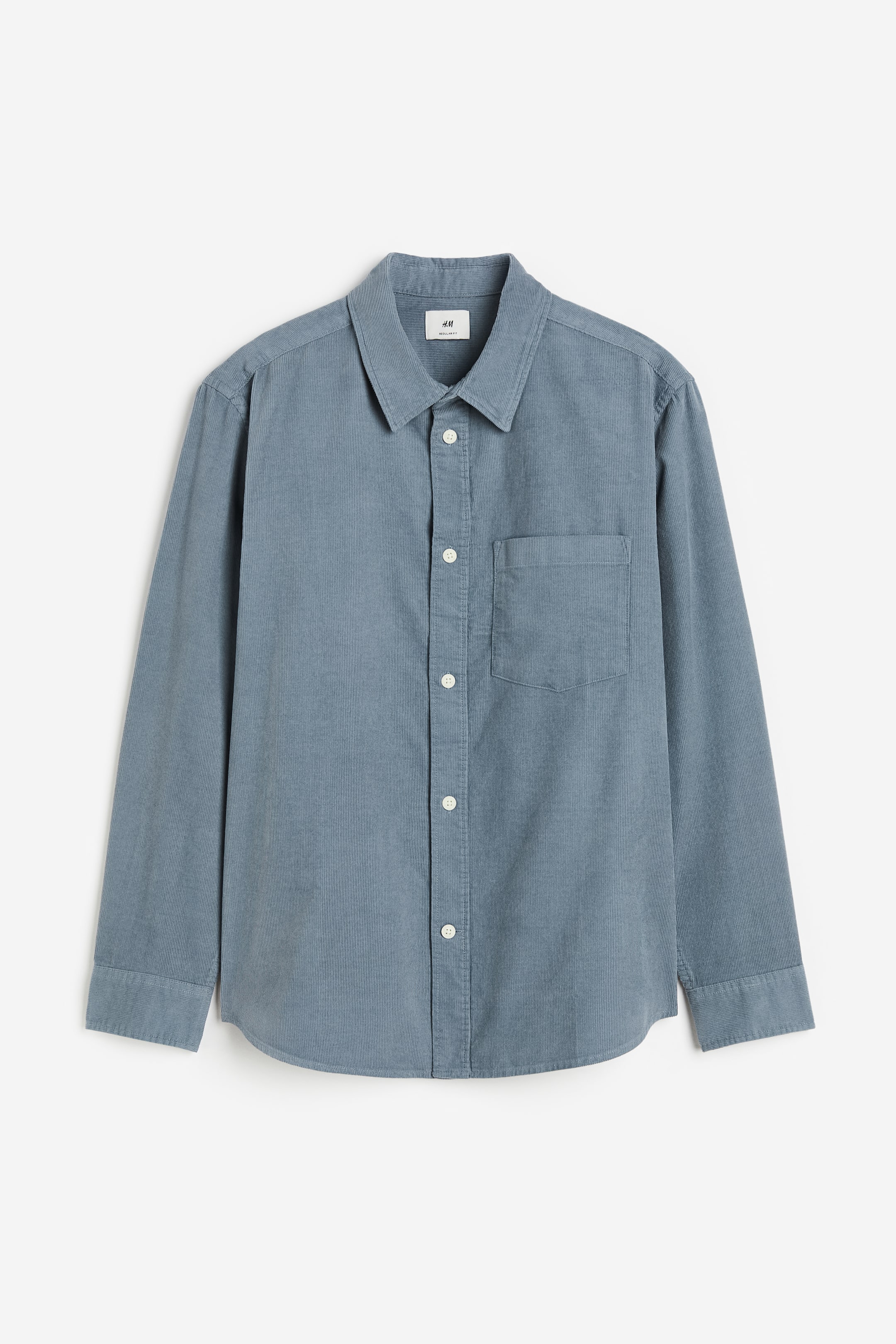 Regular Fit Corduroy Shirt