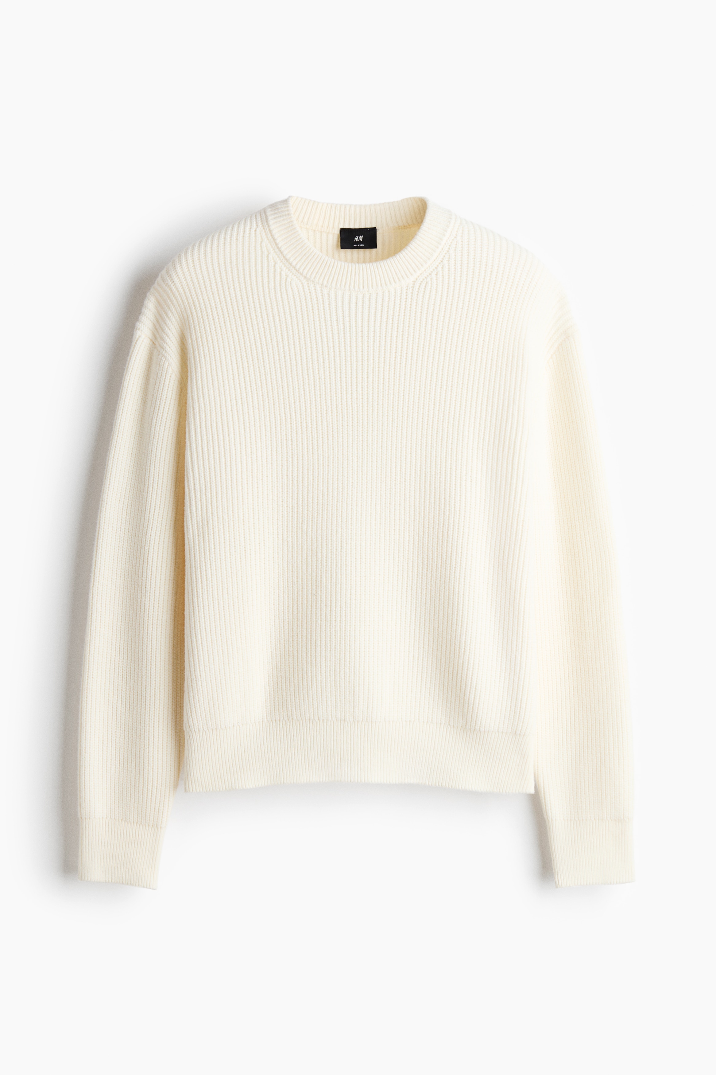 Relaxed Fit Knitted jumper - Cream