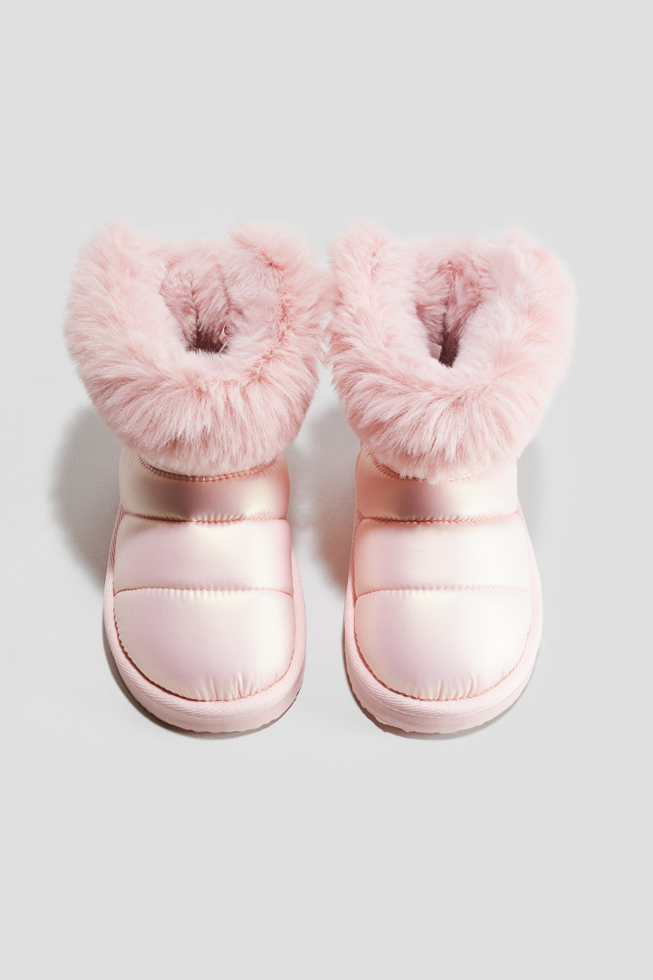 Ampliar la imagen: Botas de tejido peluche - Light pink/Hello Kitty - Kids | H&M MX 4