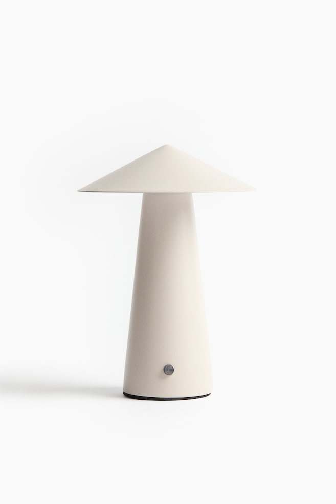 Lámpara de mesa recargable - Crema/Negro/Rosa claro/Blanco/Plateado/Marrón/Amarillo - 1