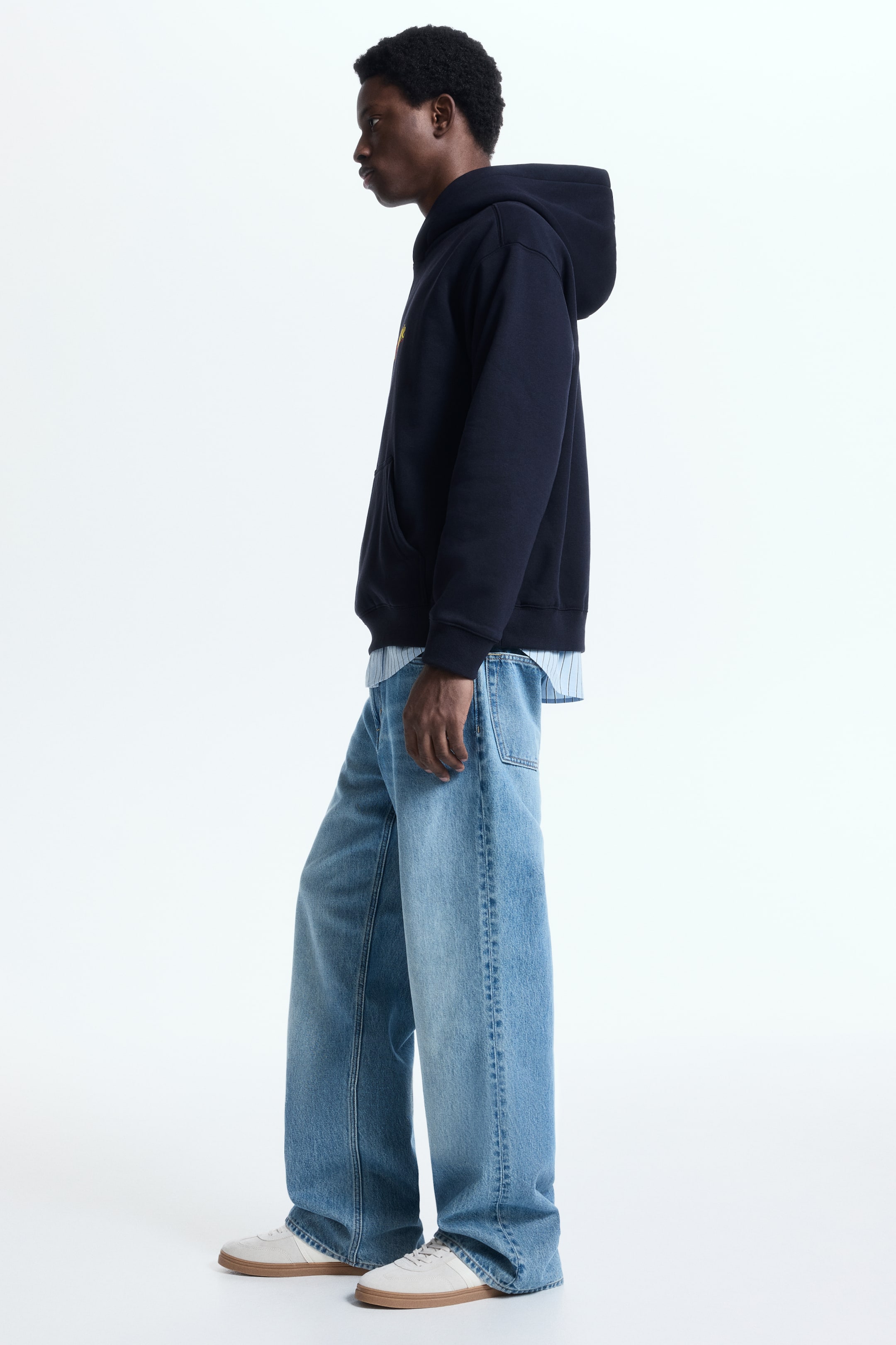 View larger image: Loose Fit Printed hoodie - Black/Home Alone - Men | H&M SG 3