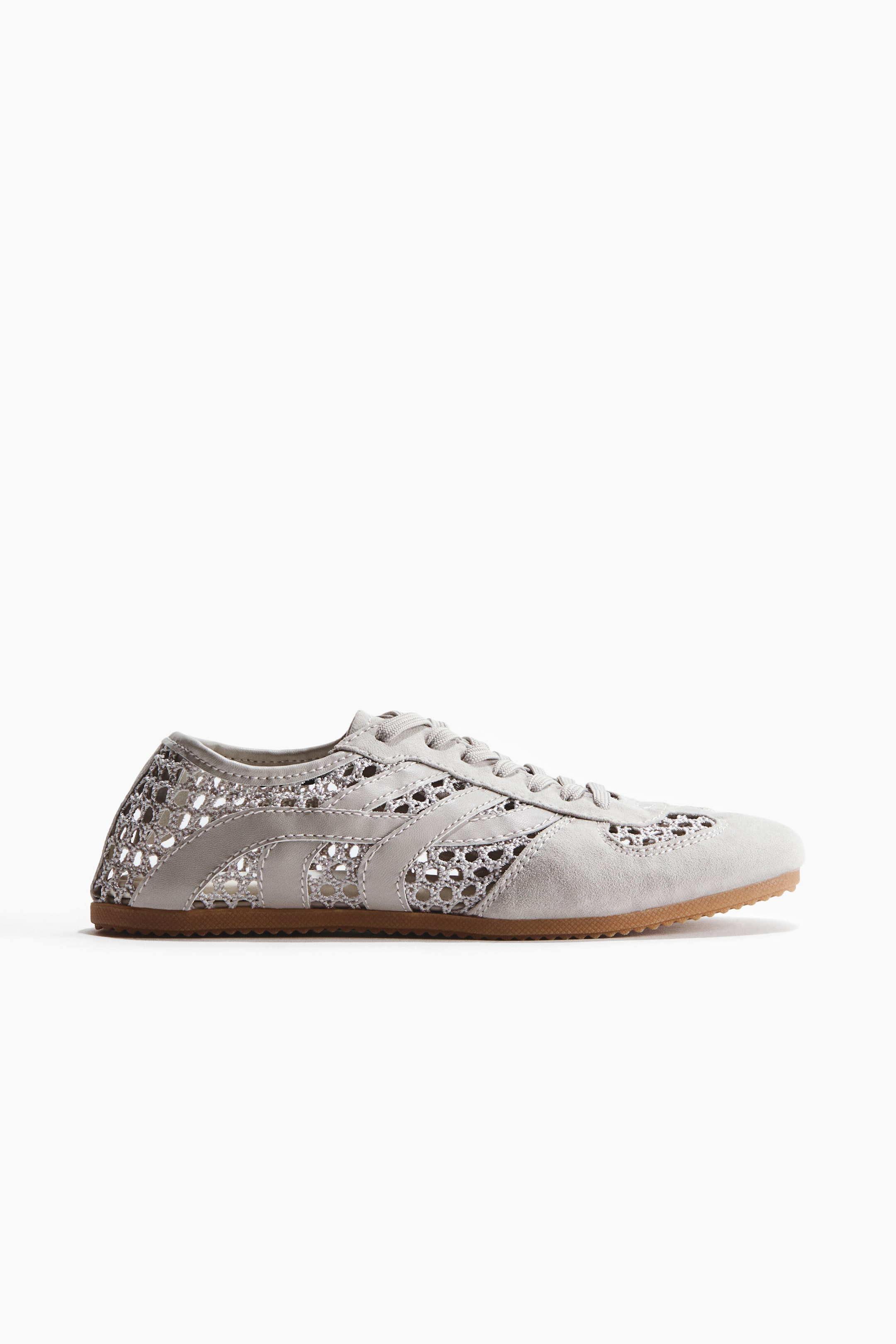 Espadrilles d'aspect crocheté