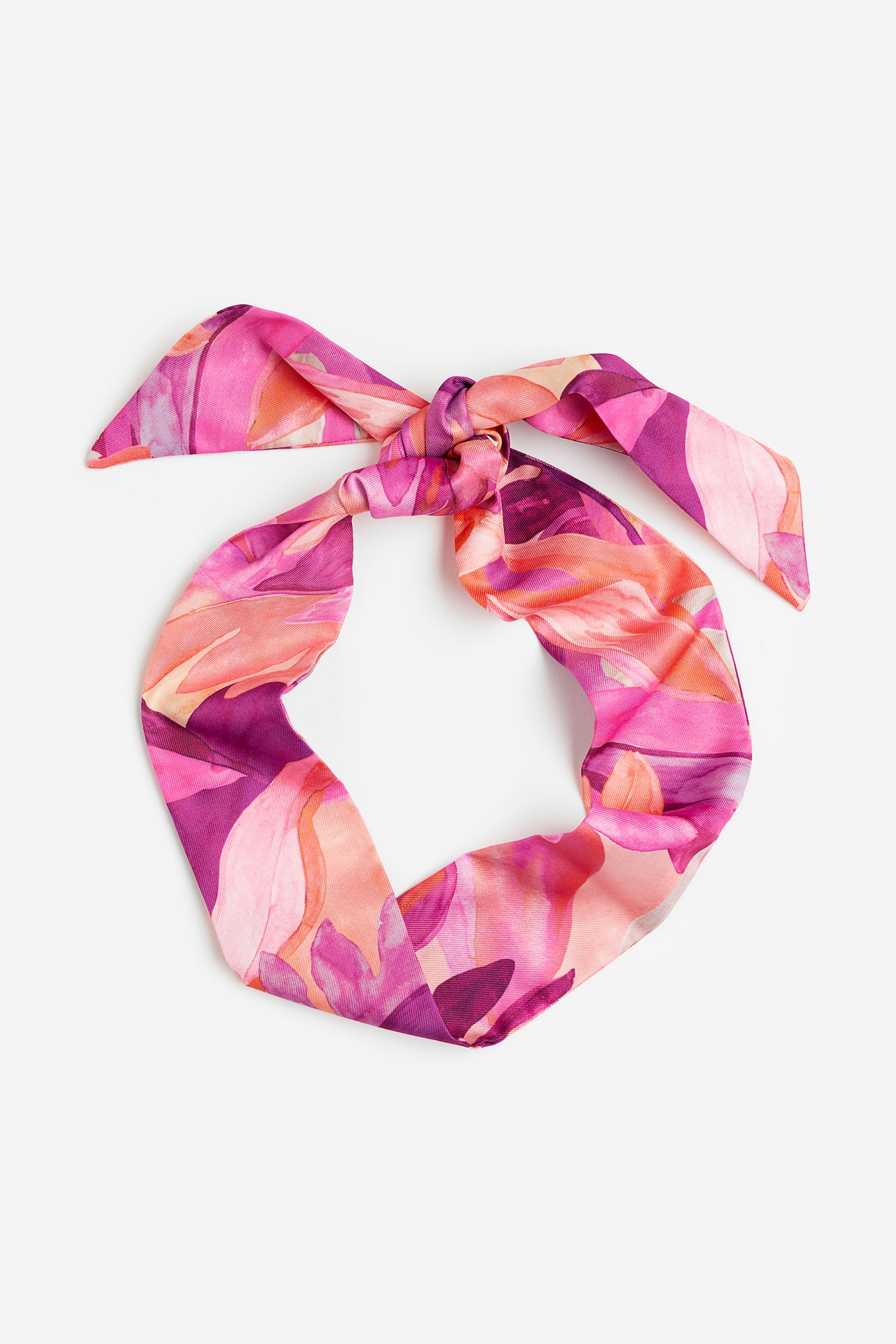 Scarf/Headband - Pink/Pattern/White/Floral/White/Strawberries/Blue/Pattern/Light purple/Pattern - 2