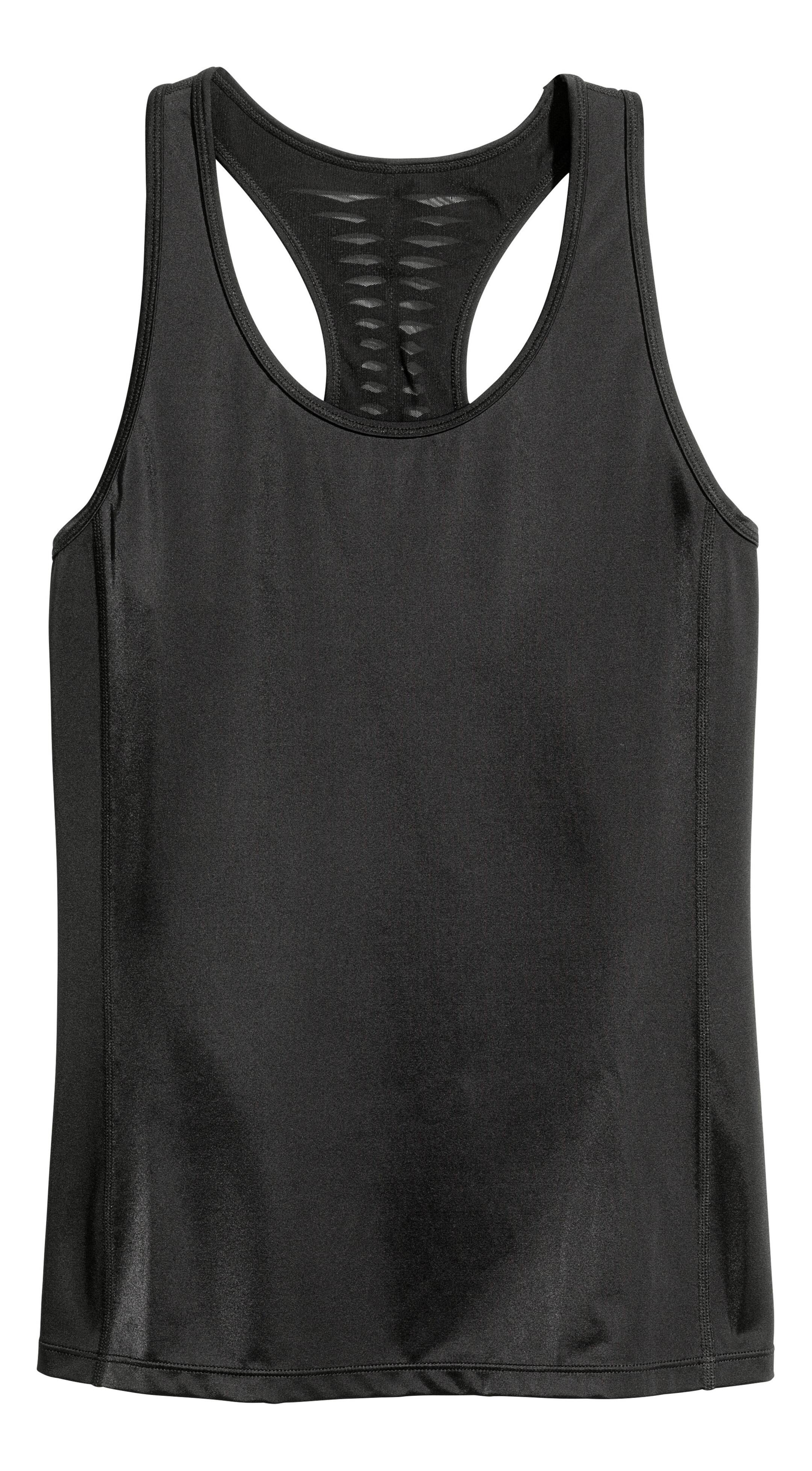 View larger image: Sports vest top - Black - Ladies | H&M 1
