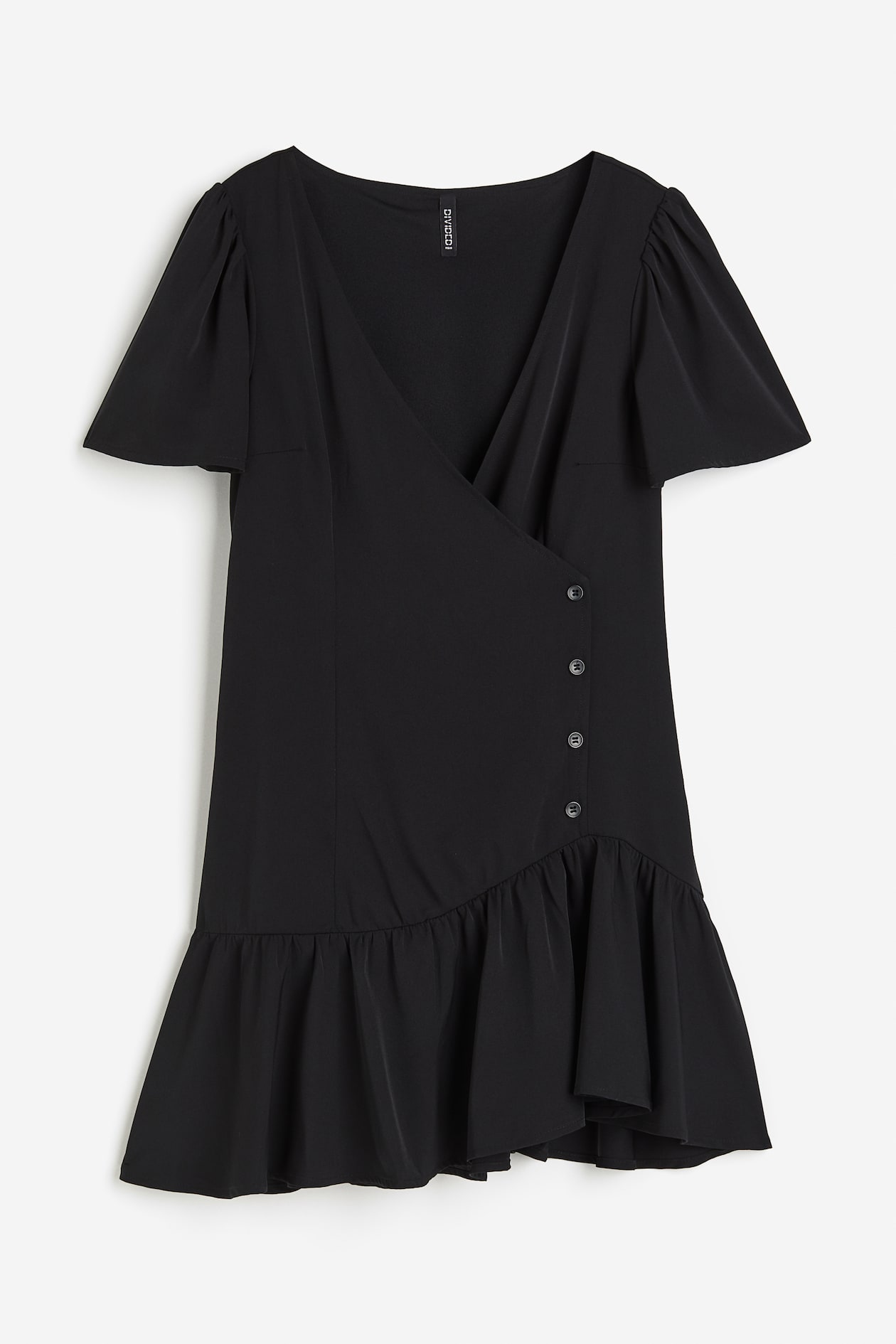 Vestido cruzado Negro Ladies H&M MX