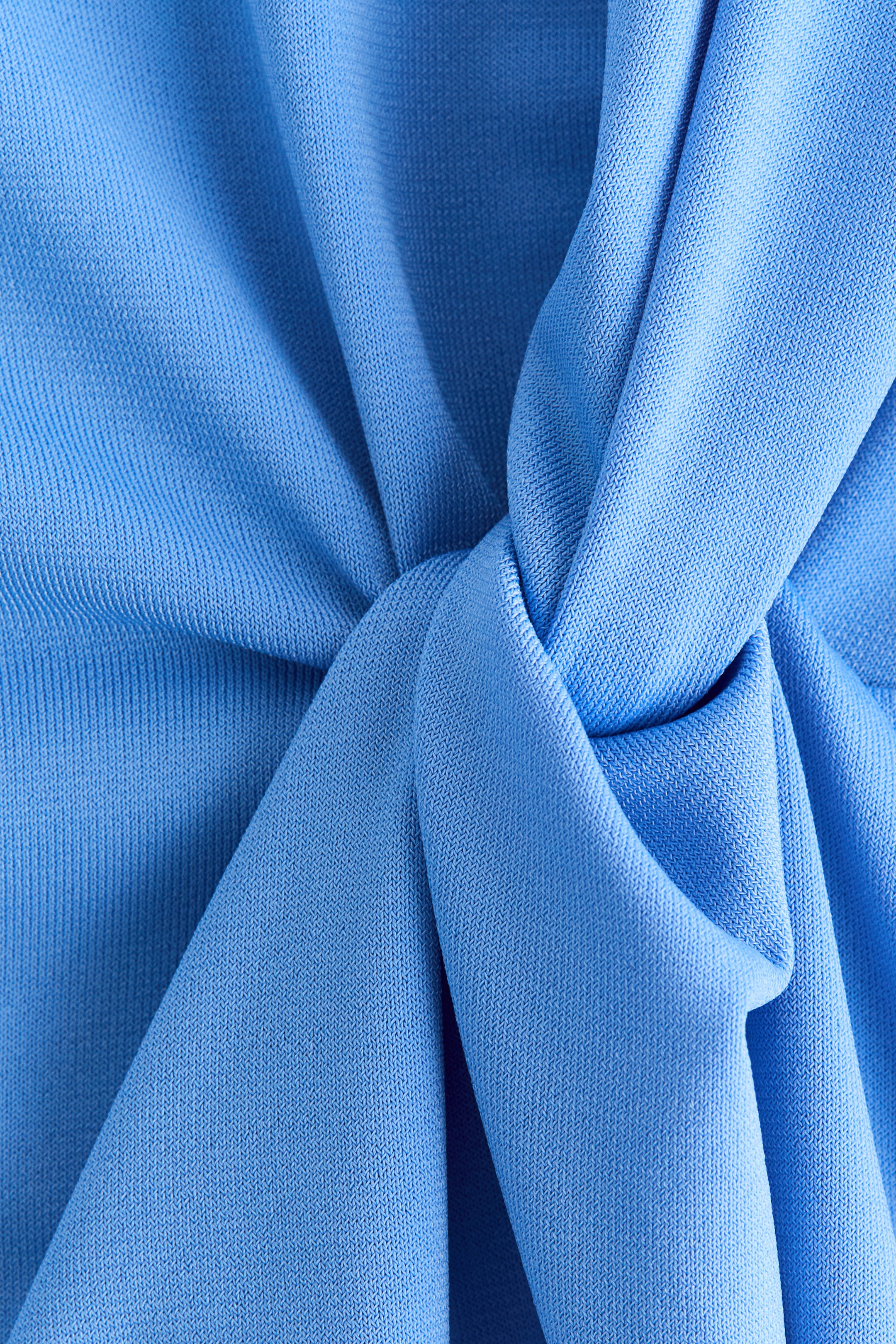 View larger image: Twist-detail top - Blue - Ladies | H&M IN 2