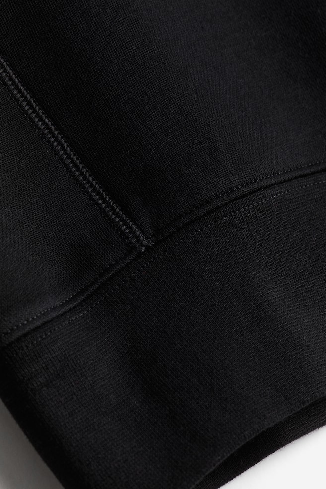 DryMove™ Sports sweatshirt - Black/Light grey marl - 6