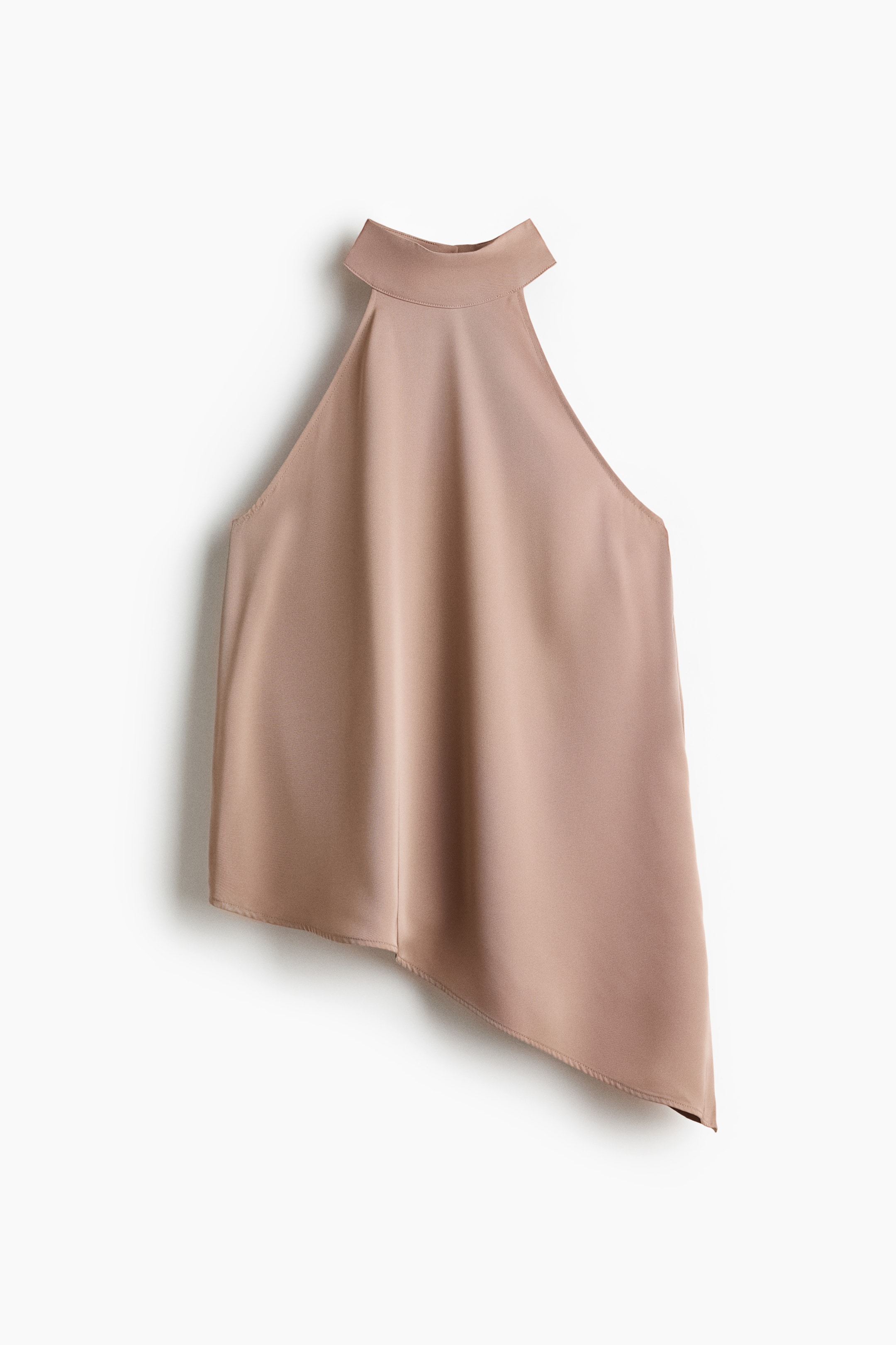 Asymmetric Satin Top